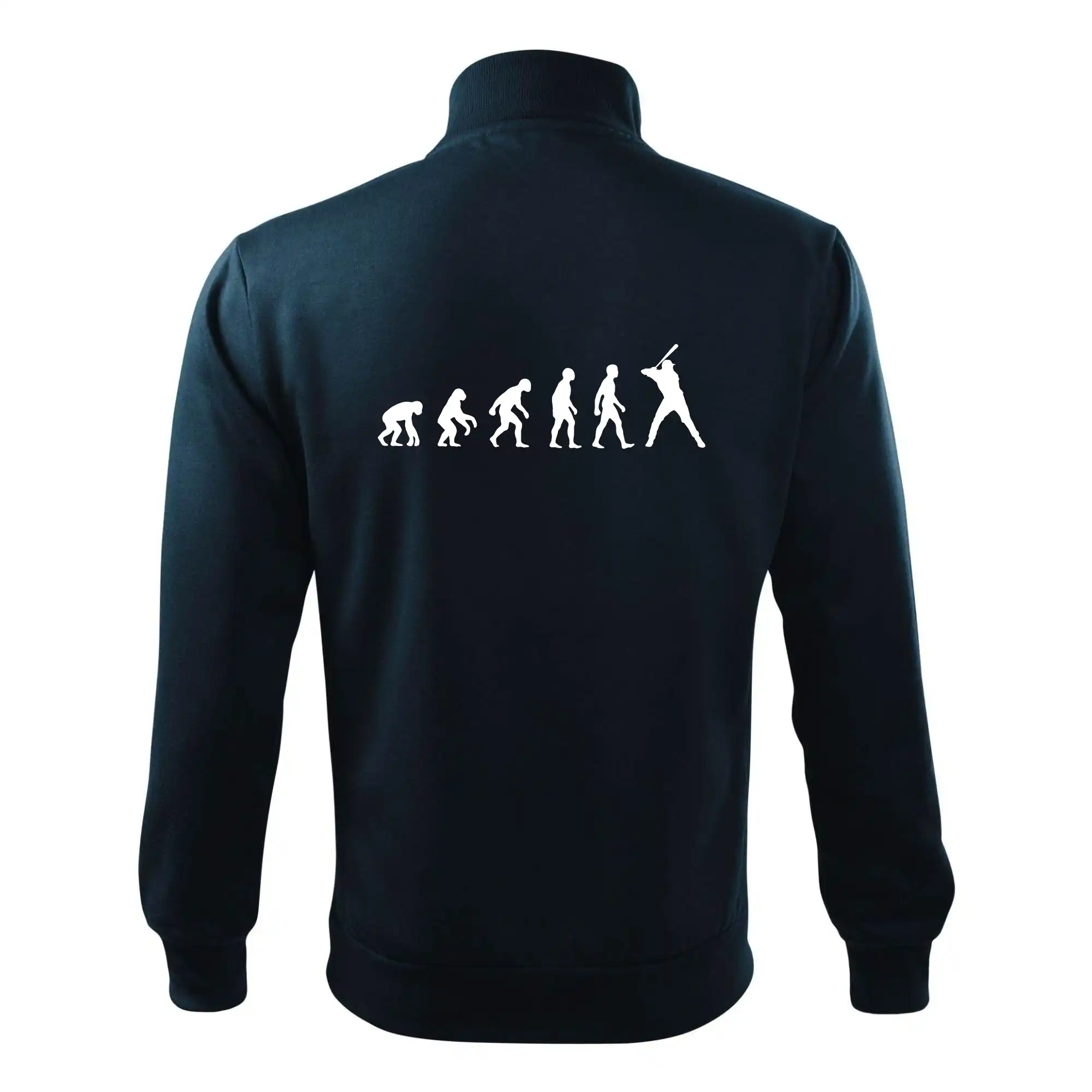 Evoluce baseball pálkař nápřah