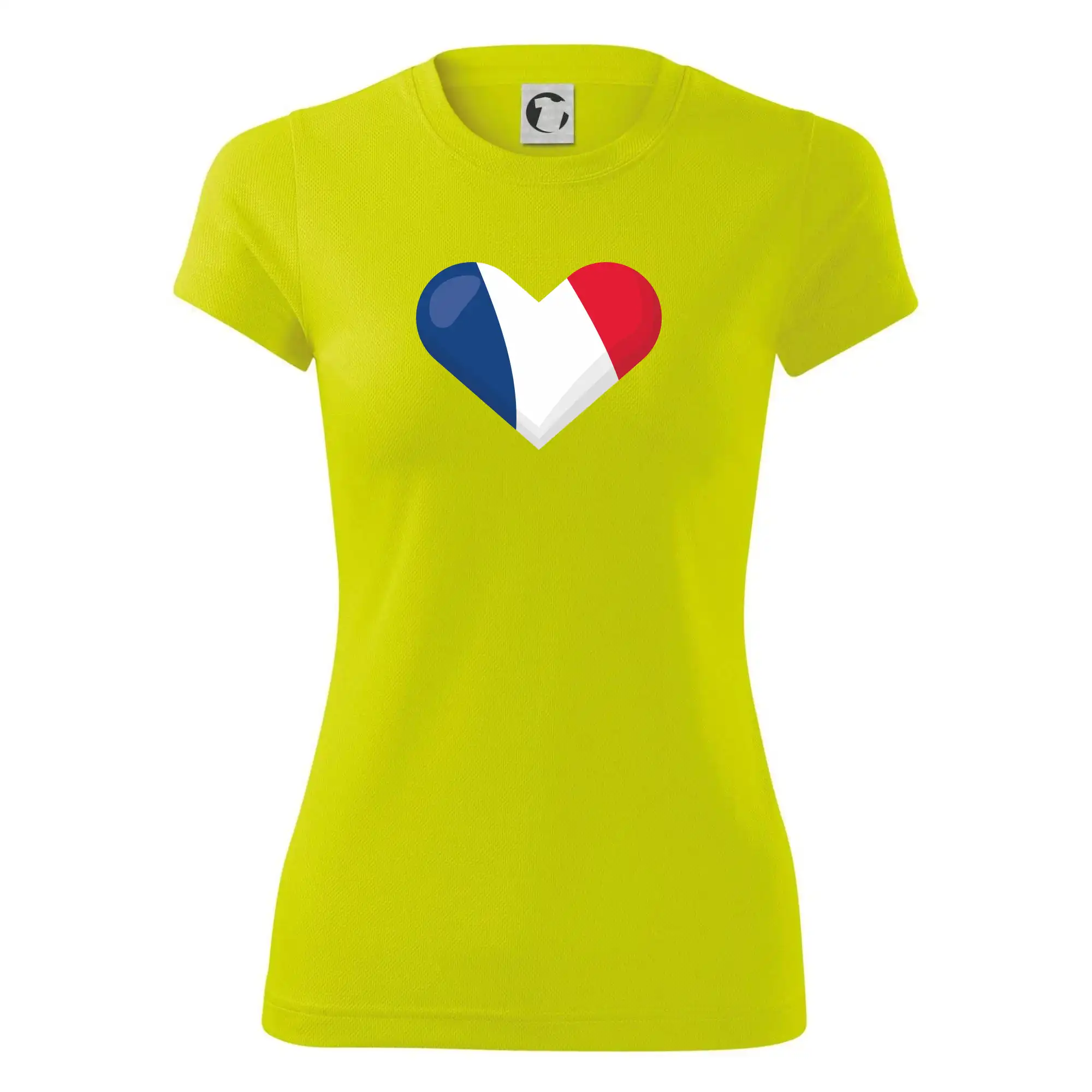 Francouzská vlajka srdce