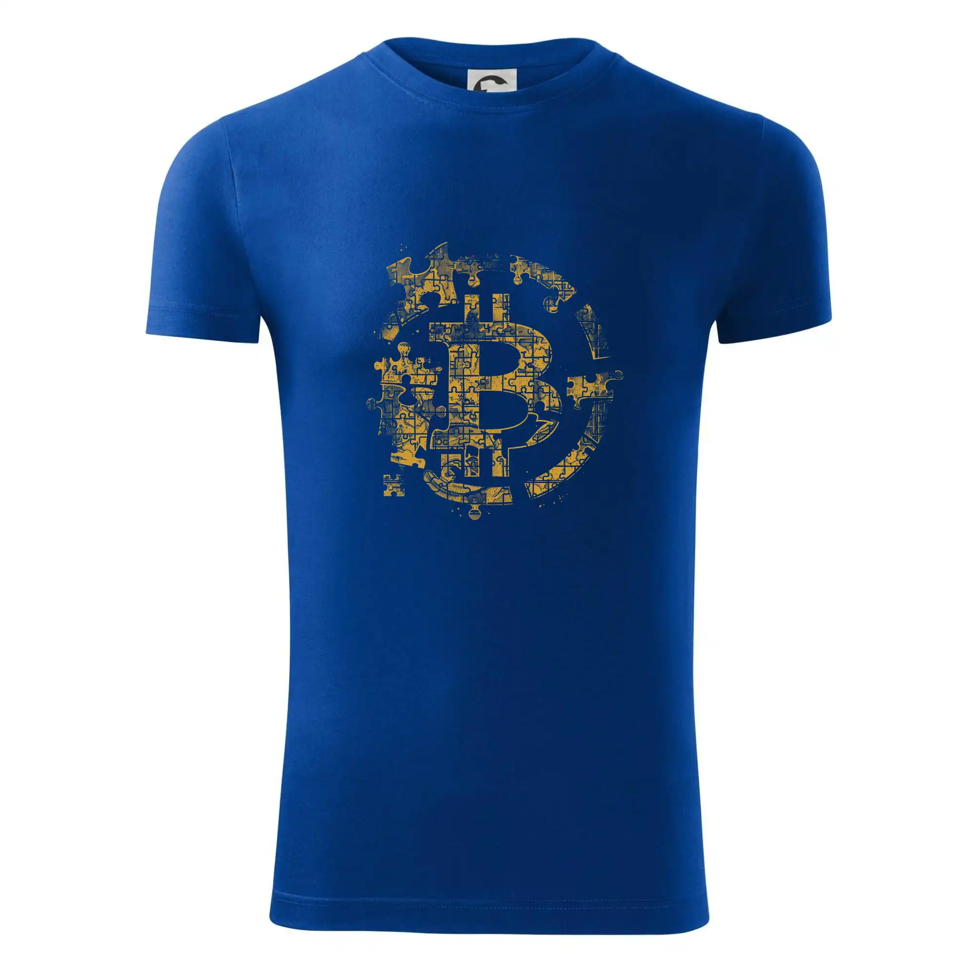 Logo bitcoin puzzle