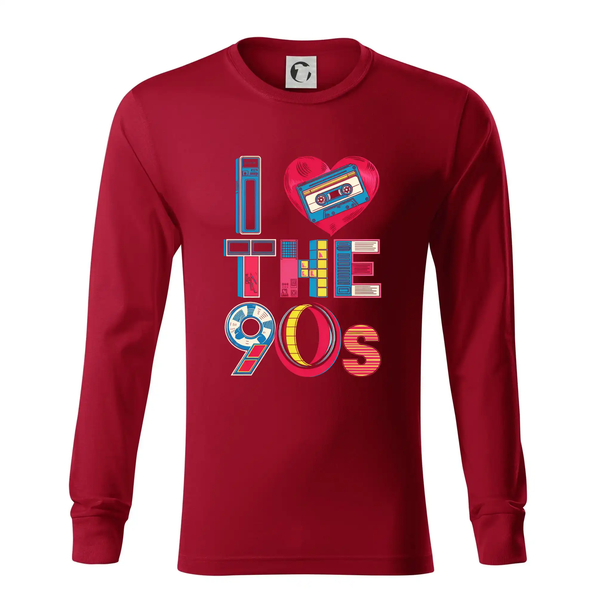 I love 90s - srdce a kazeta