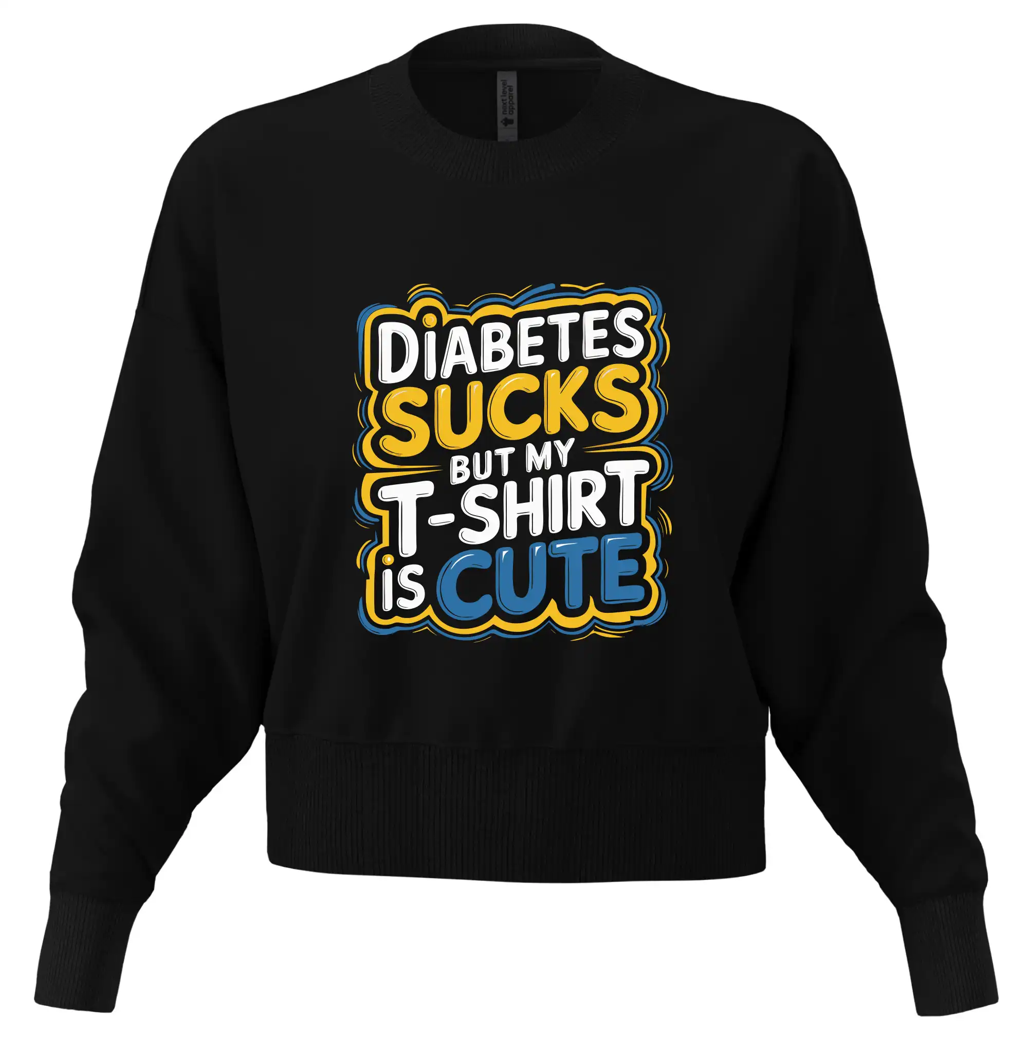 Diabetes sucks but my t-shirt is cute