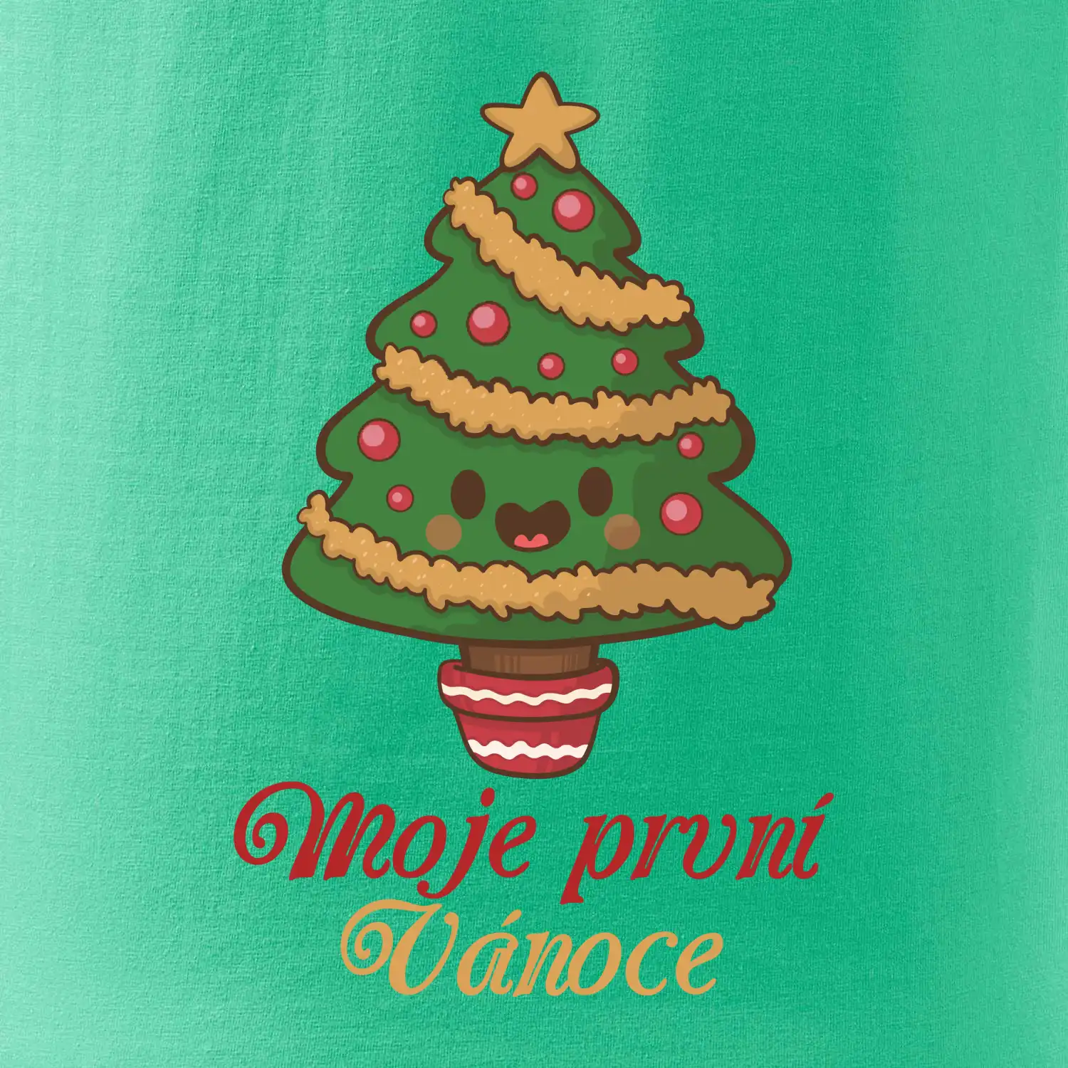 Moje první Vánoce stromek