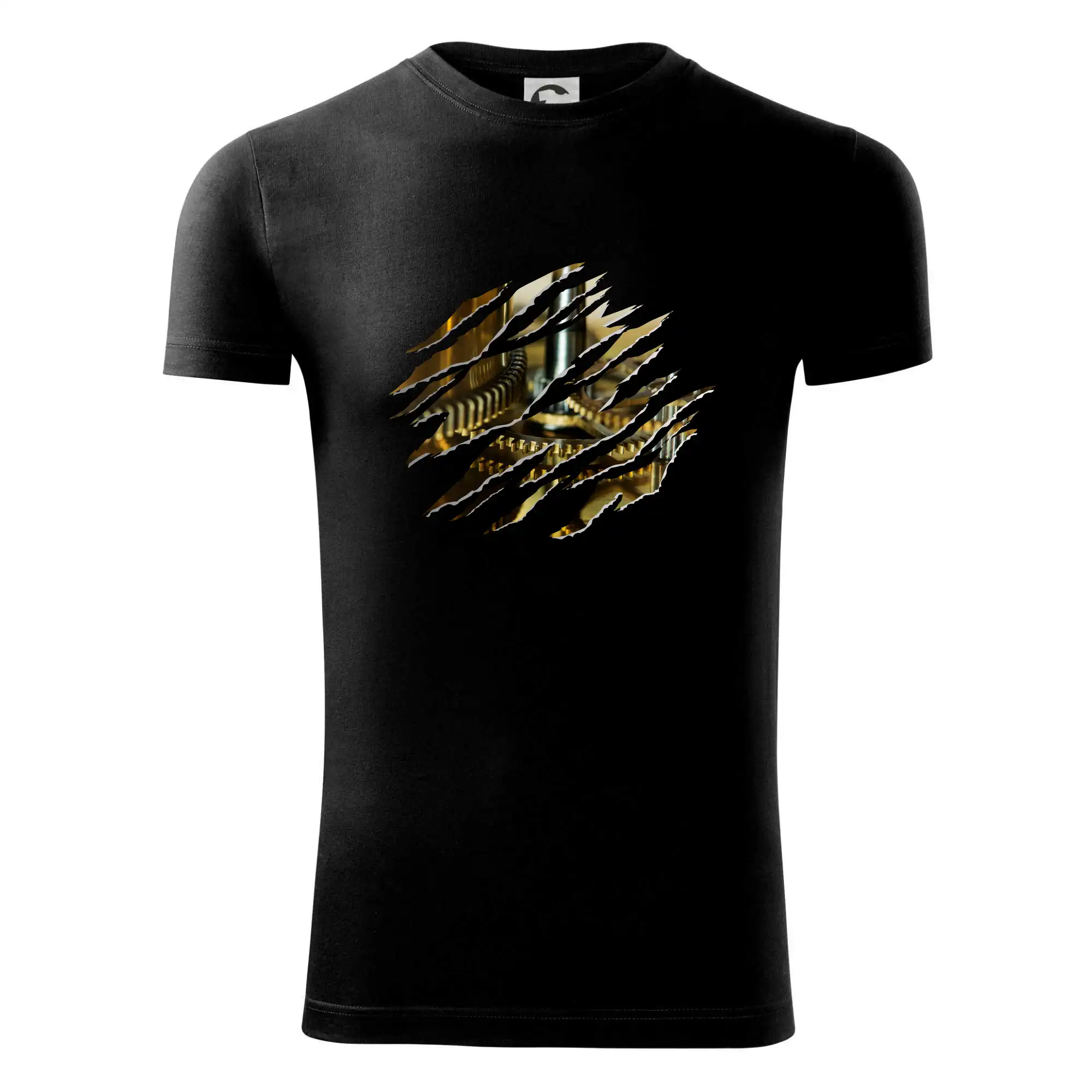 Roztržené triko - hodinový strojek