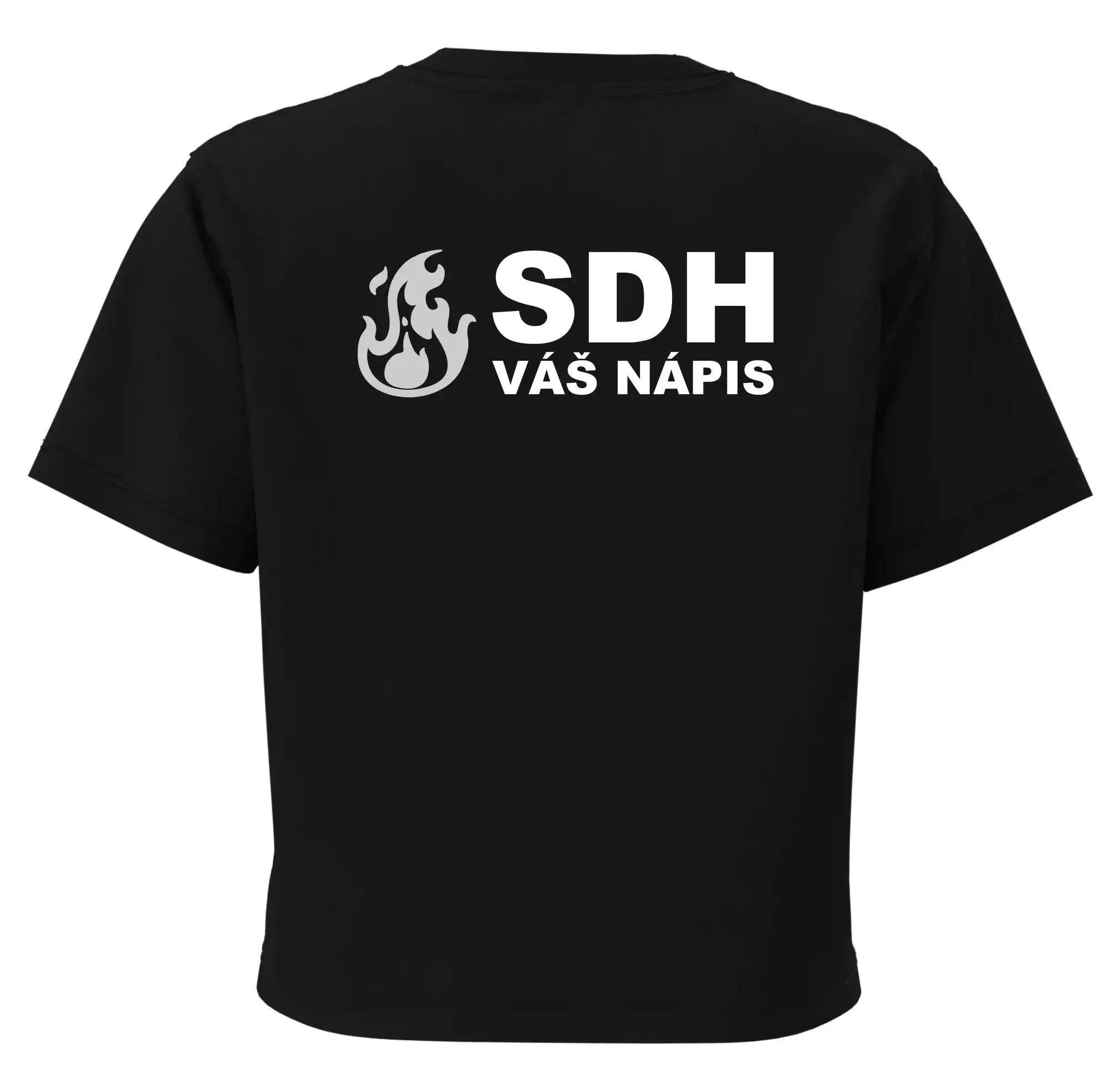 SDH REFLEXNÍ nápis (oheň, firesport, název sboru - vlastní nápis)