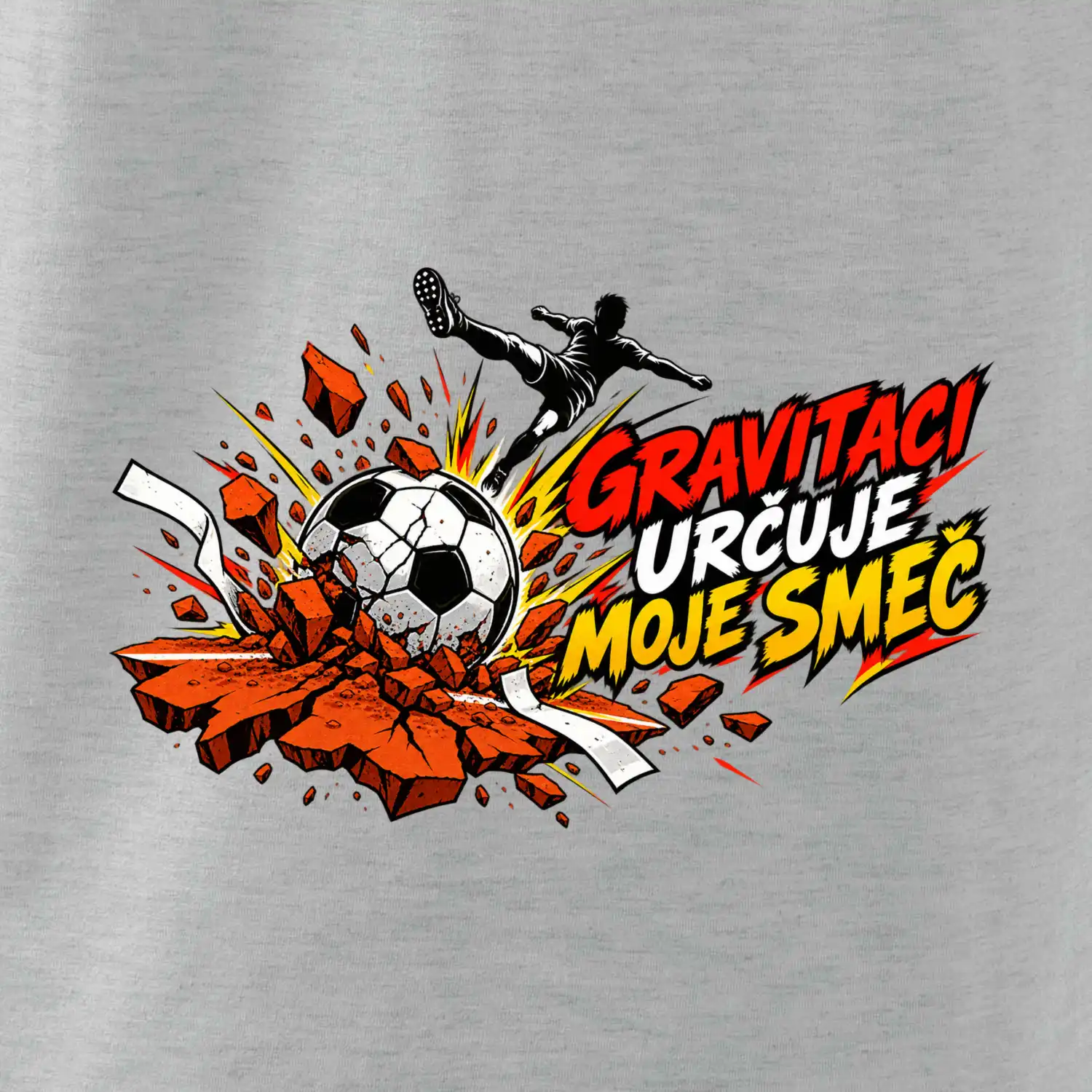 Nohejbalová smeč proti gravitaci