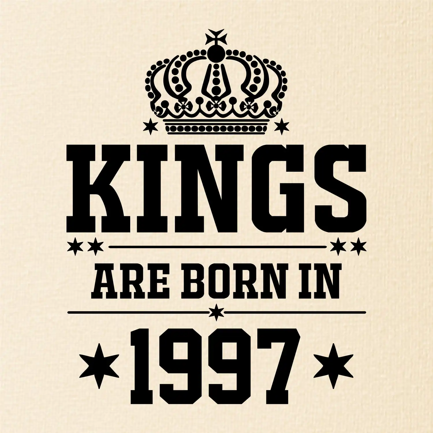 Kings are born in 1997