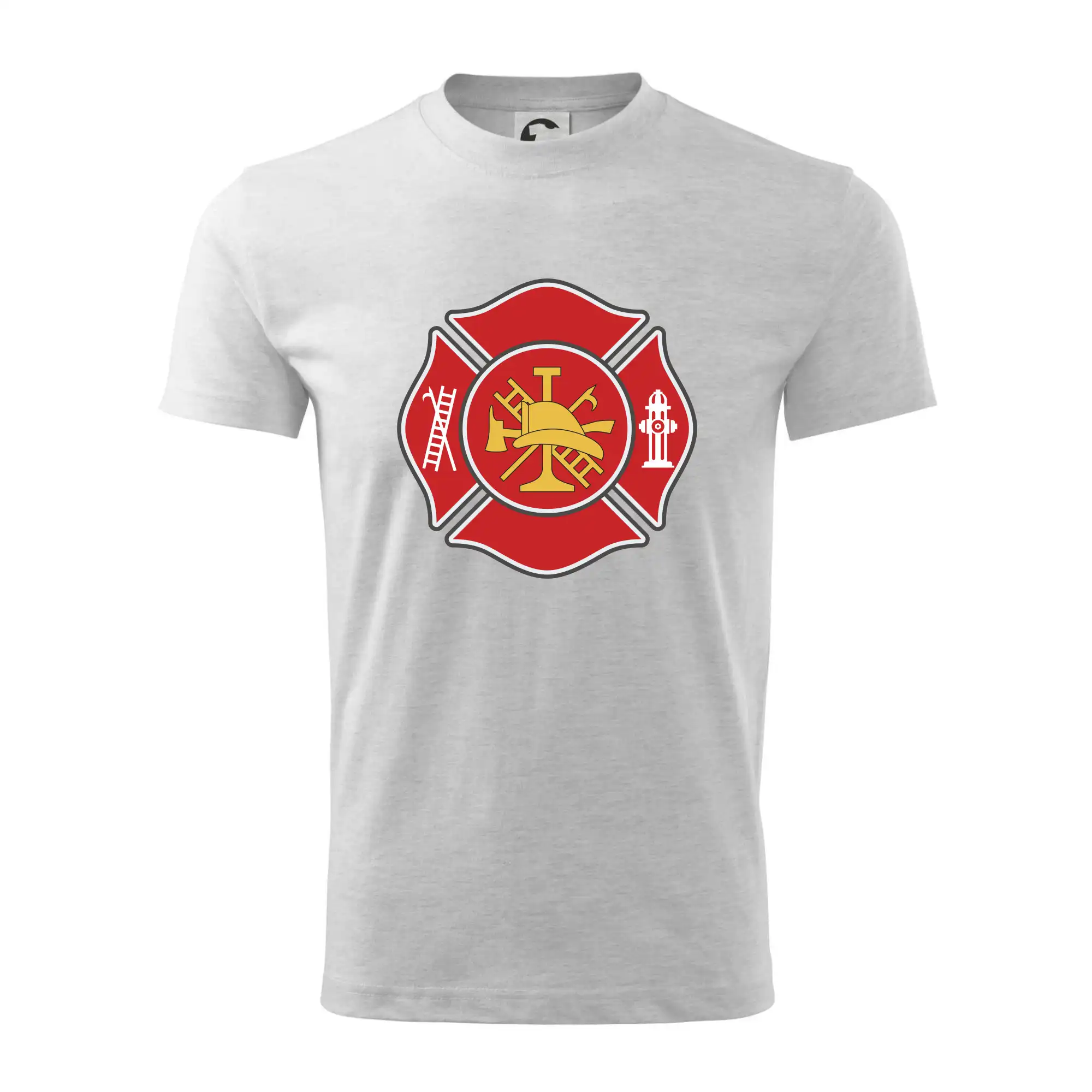 Fire department logo červené