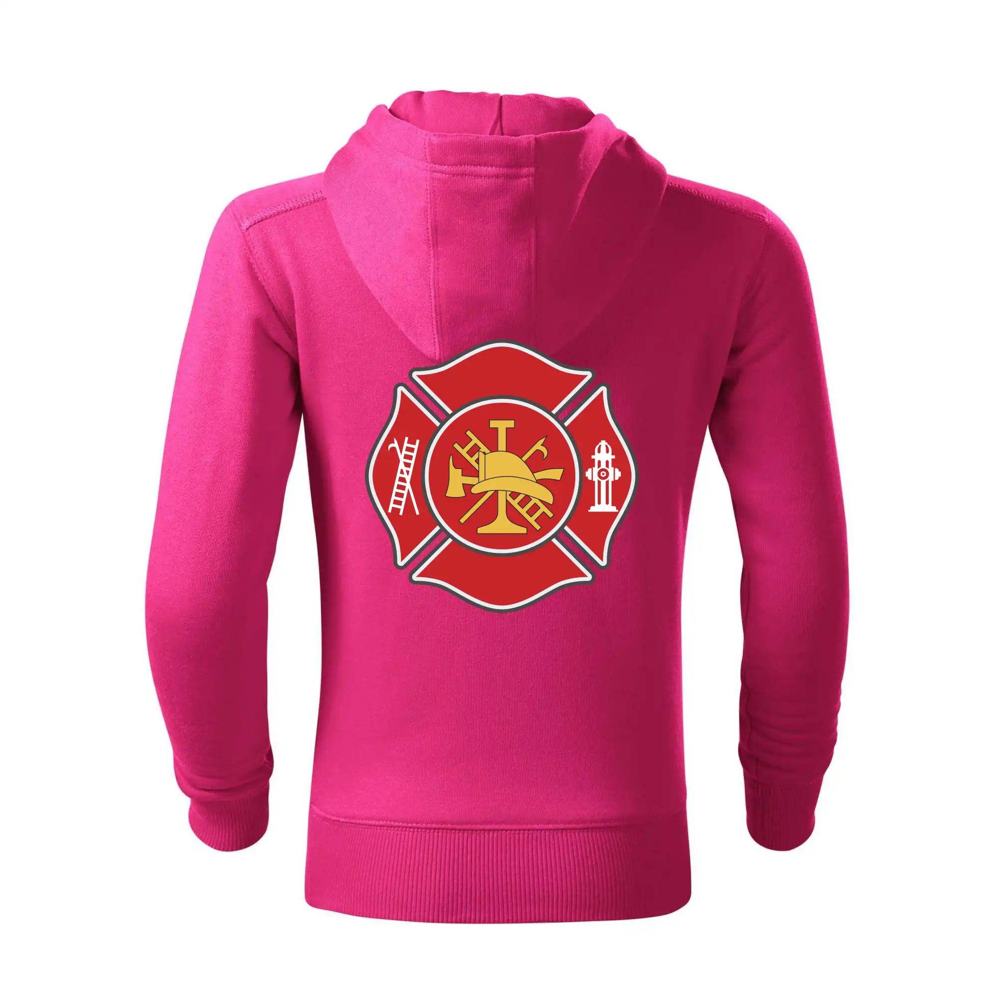 Fire department logo červené