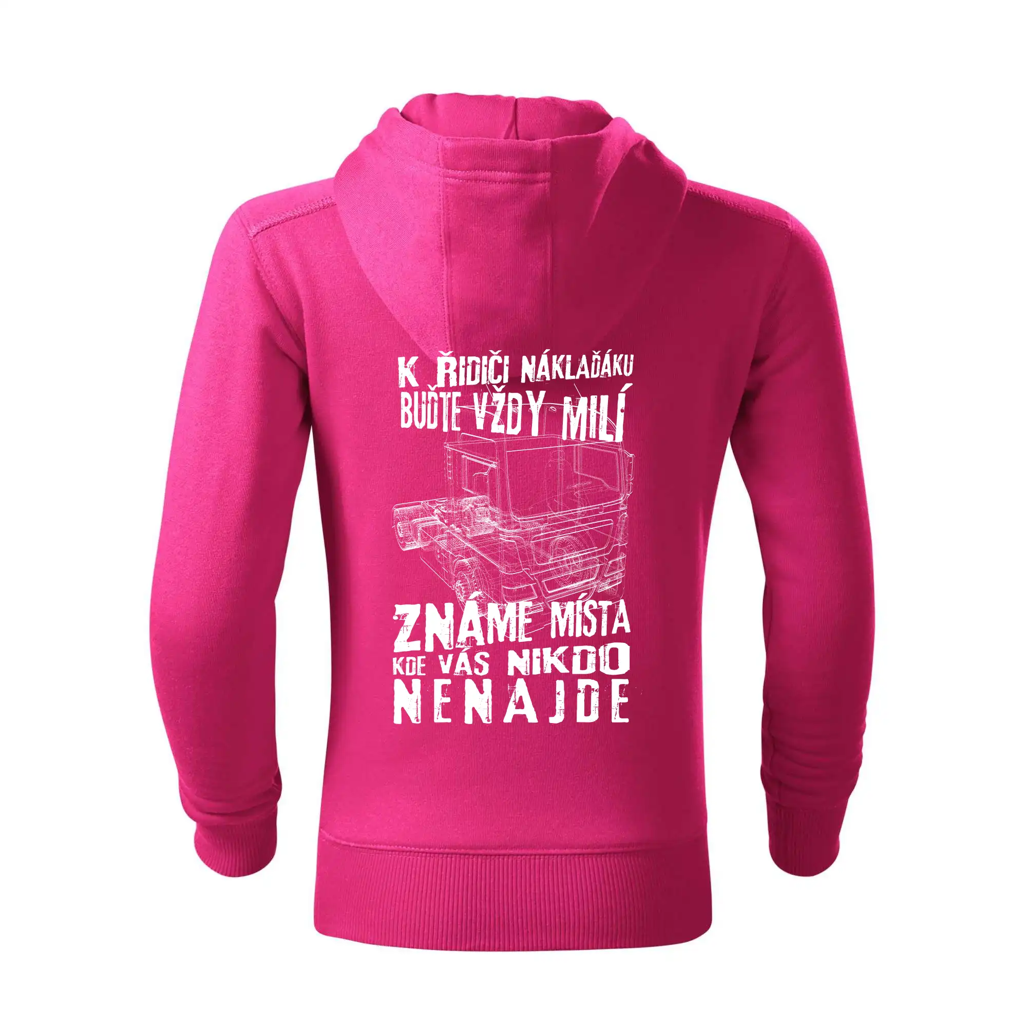 K řidiči náklaďáku buďte vždy milý