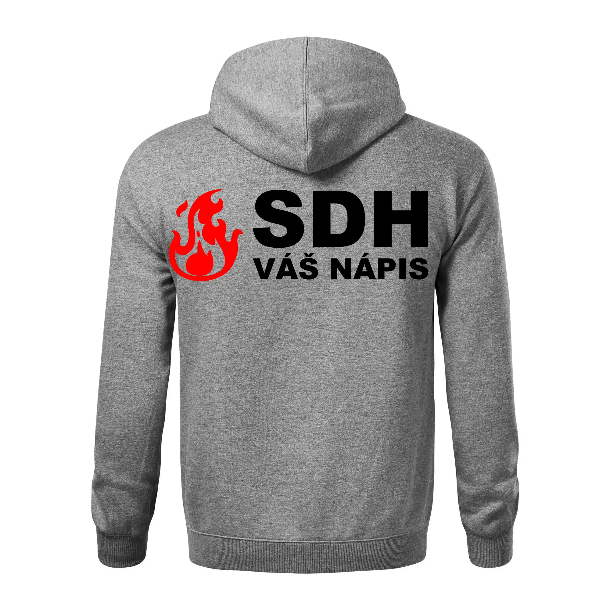 SDH nápis (oheň, firesport, název sboru - vlastní nápis)