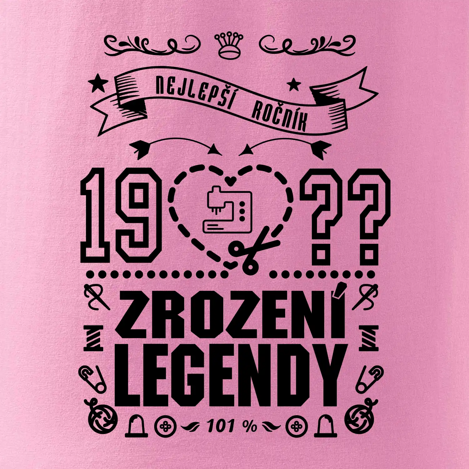 Zrození legendy - pro švadlenu