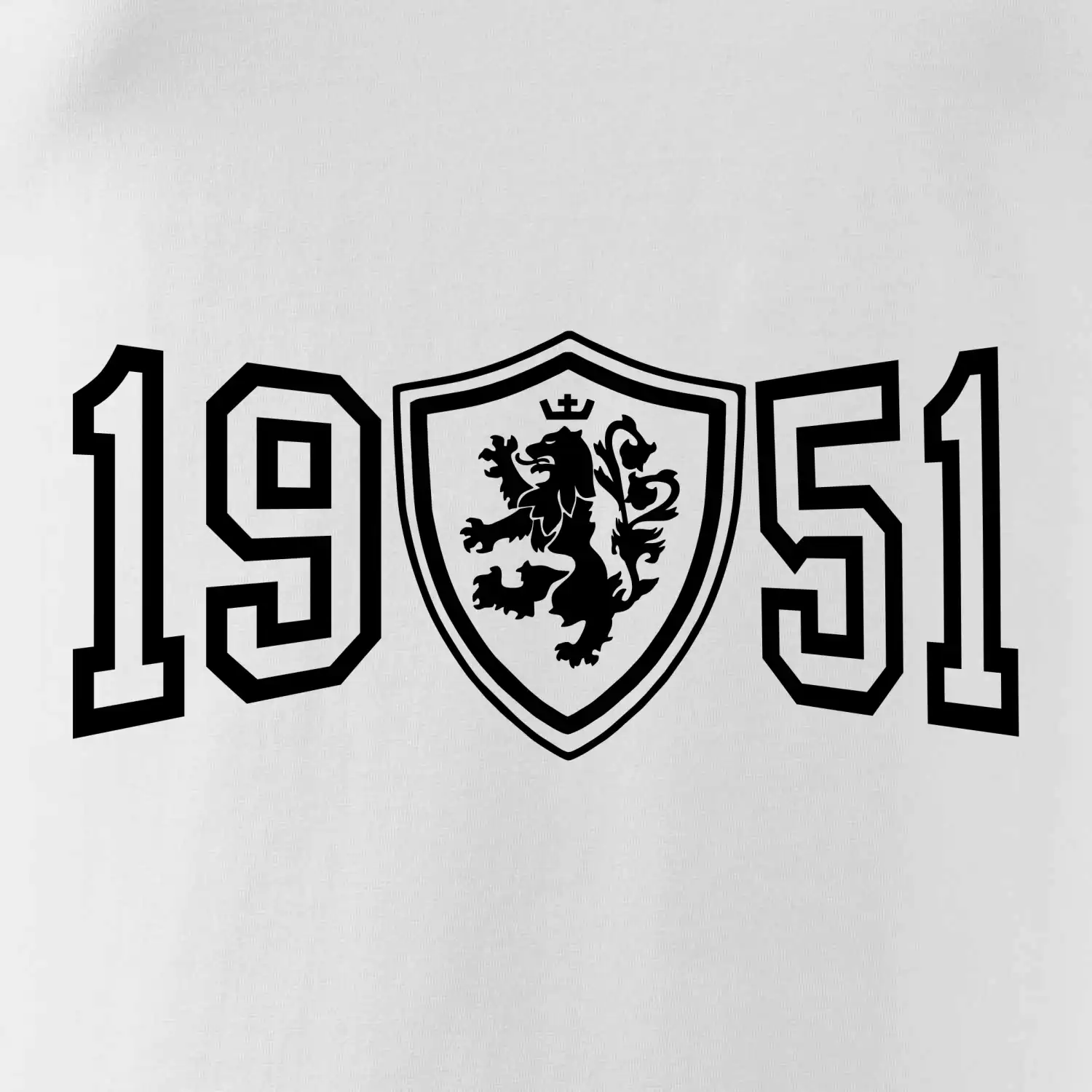 Narozeninový motiv - znak - 1951