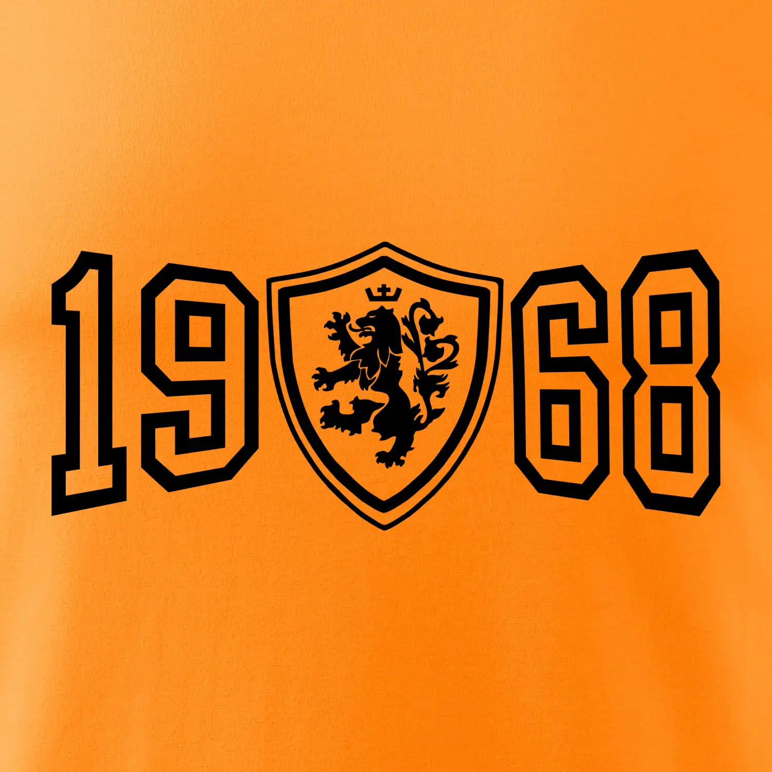Narozeninový motiv - znak - 1968