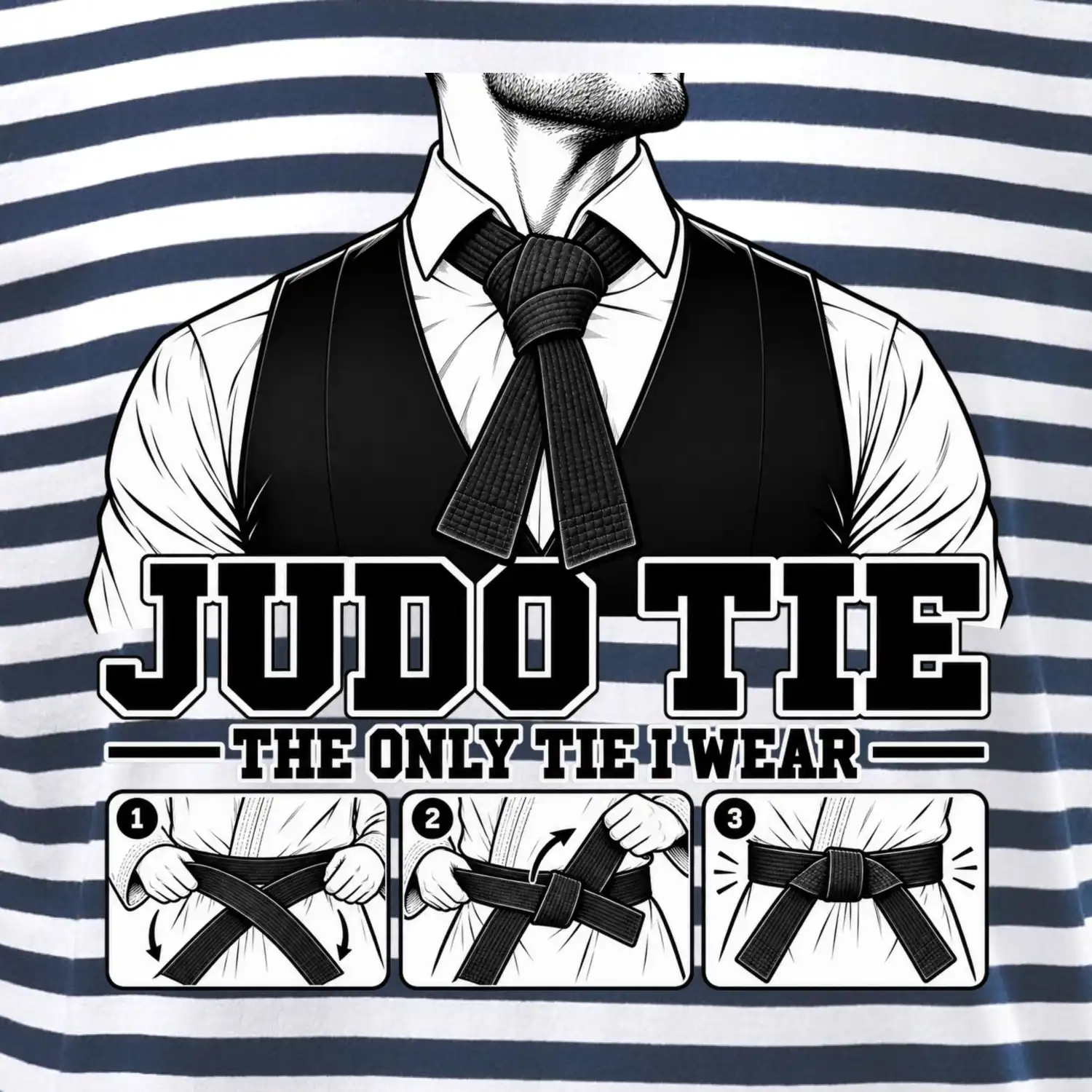 Judo tie jediná kravata
