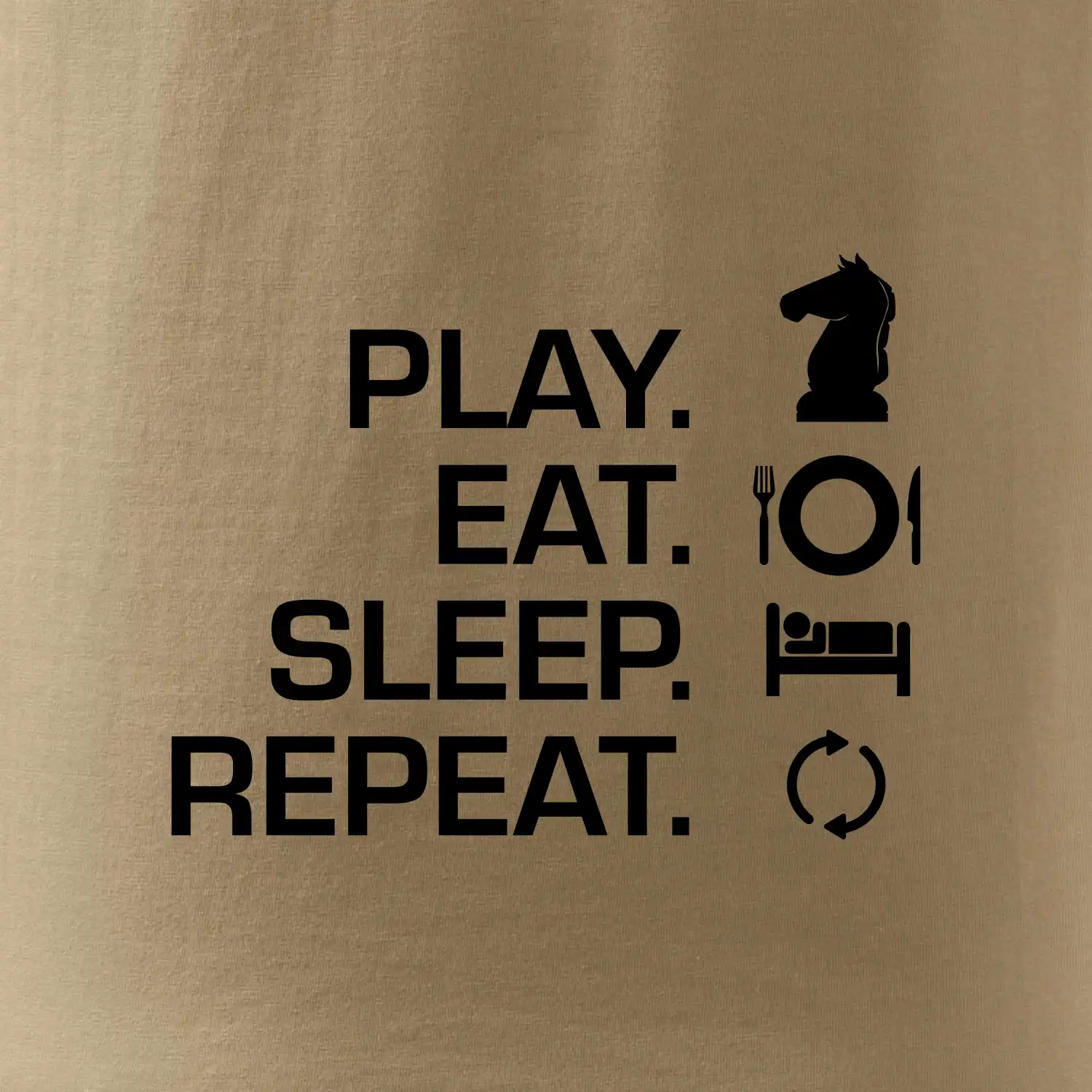 Eat sleep play - šachy