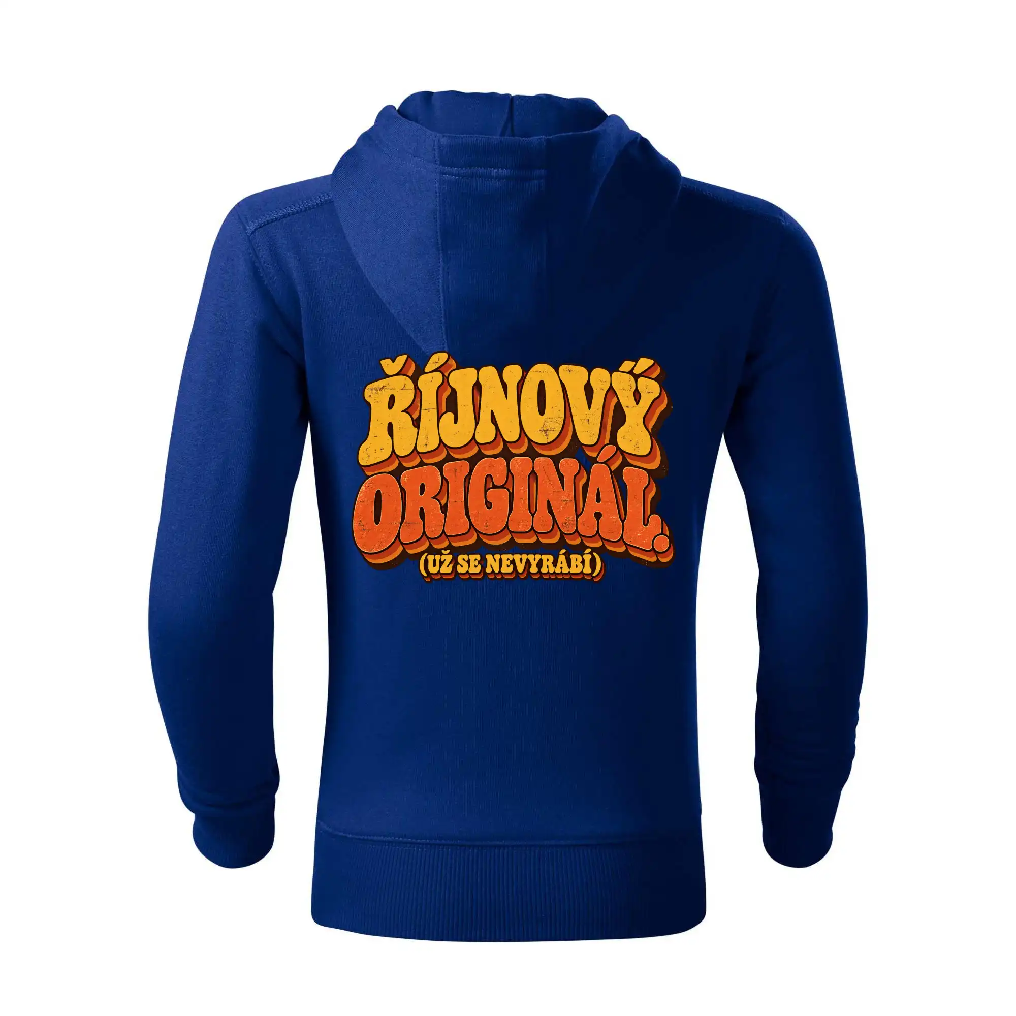 Říjnový originál už se nevyrábí retro nápis