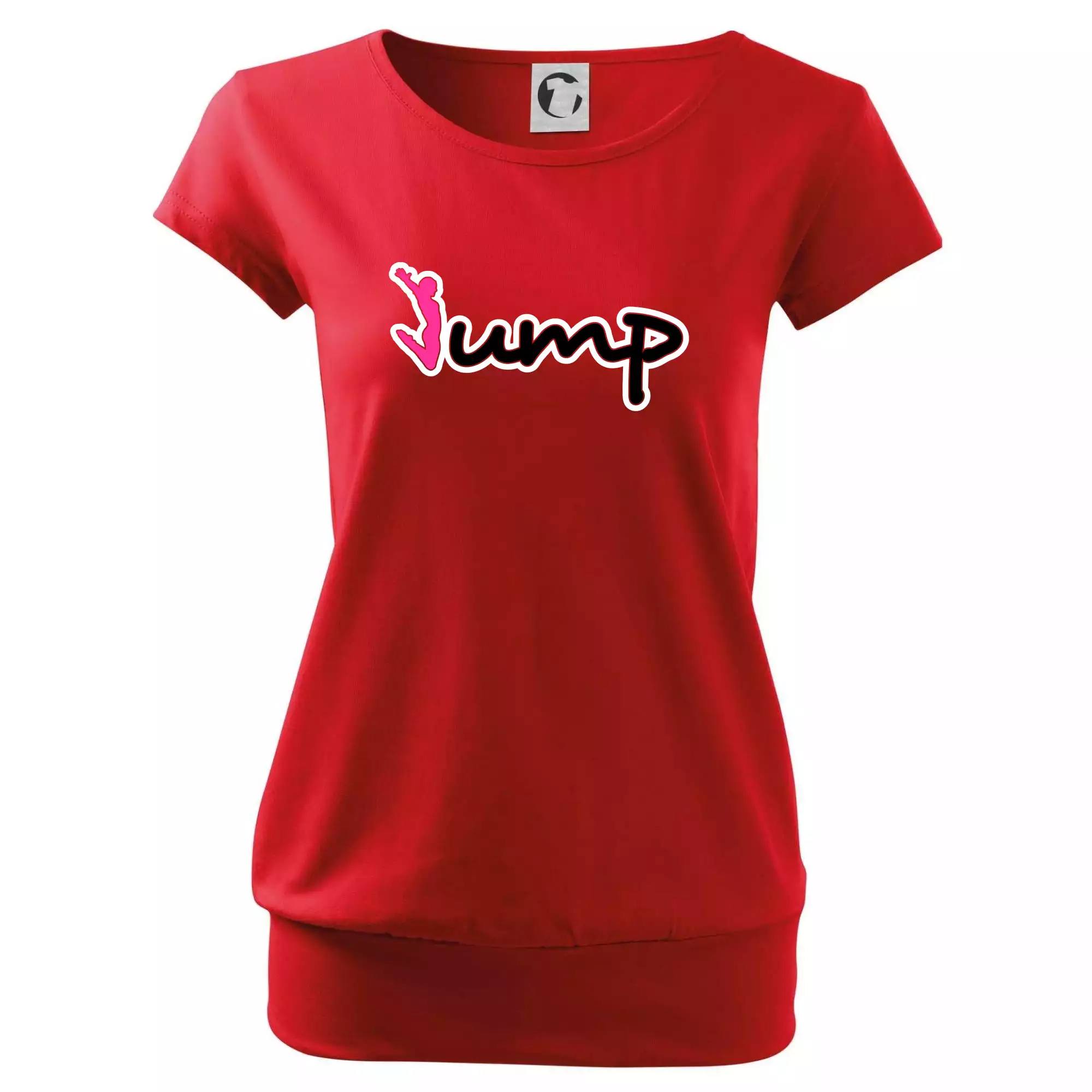 Jump - nápis a panáček