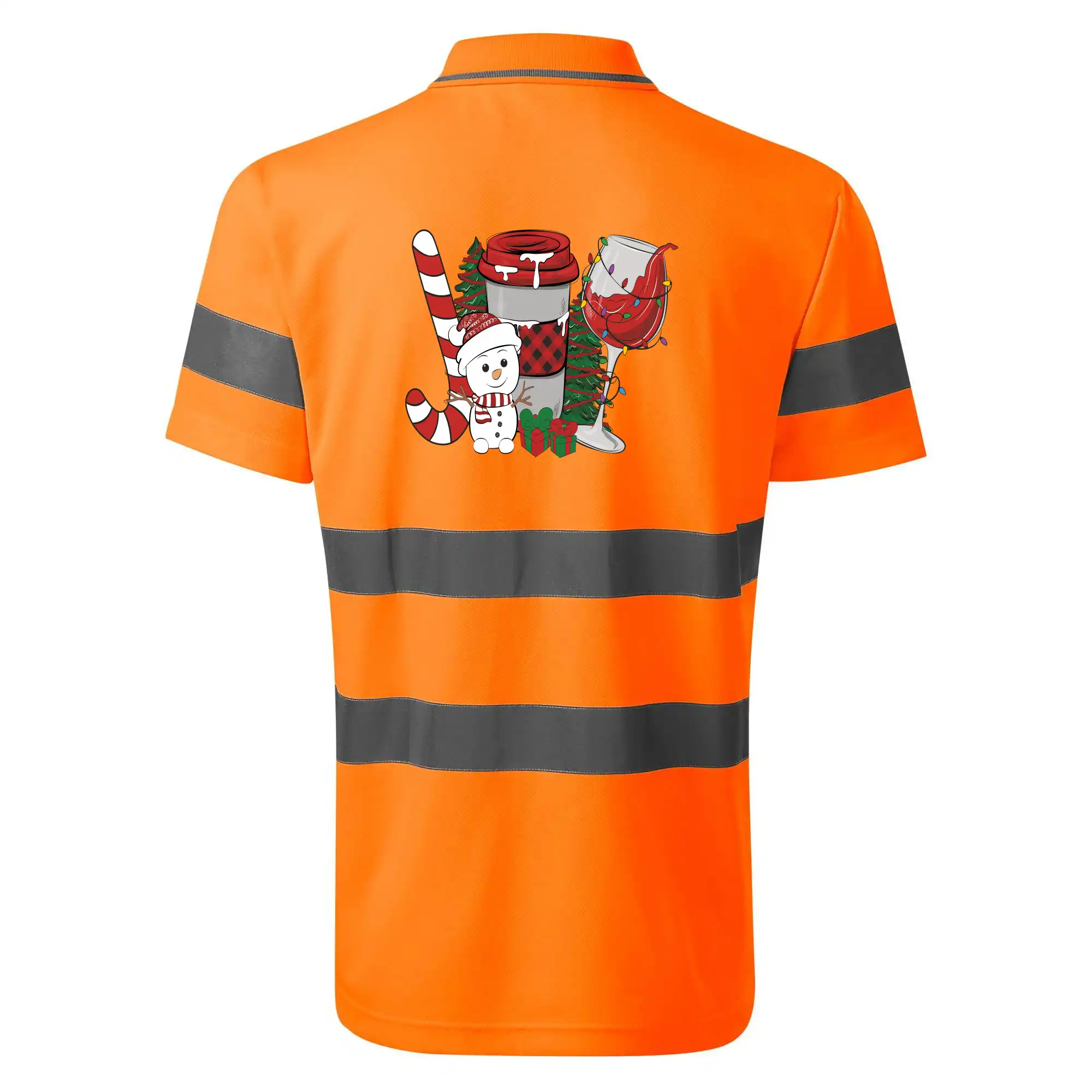 Vánoce, víno a sněhulák