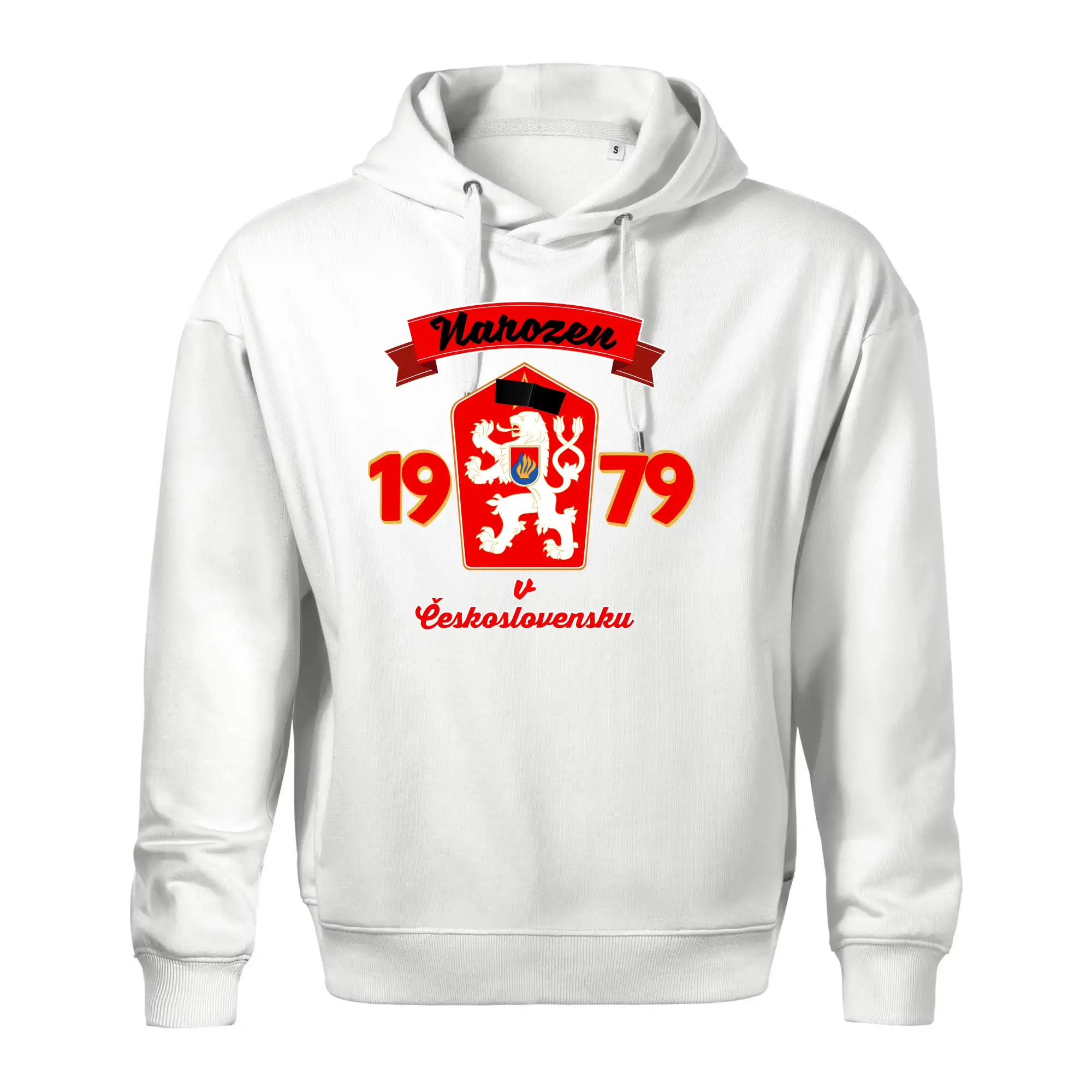 Narozen v Československu - Přelepený znak 1979