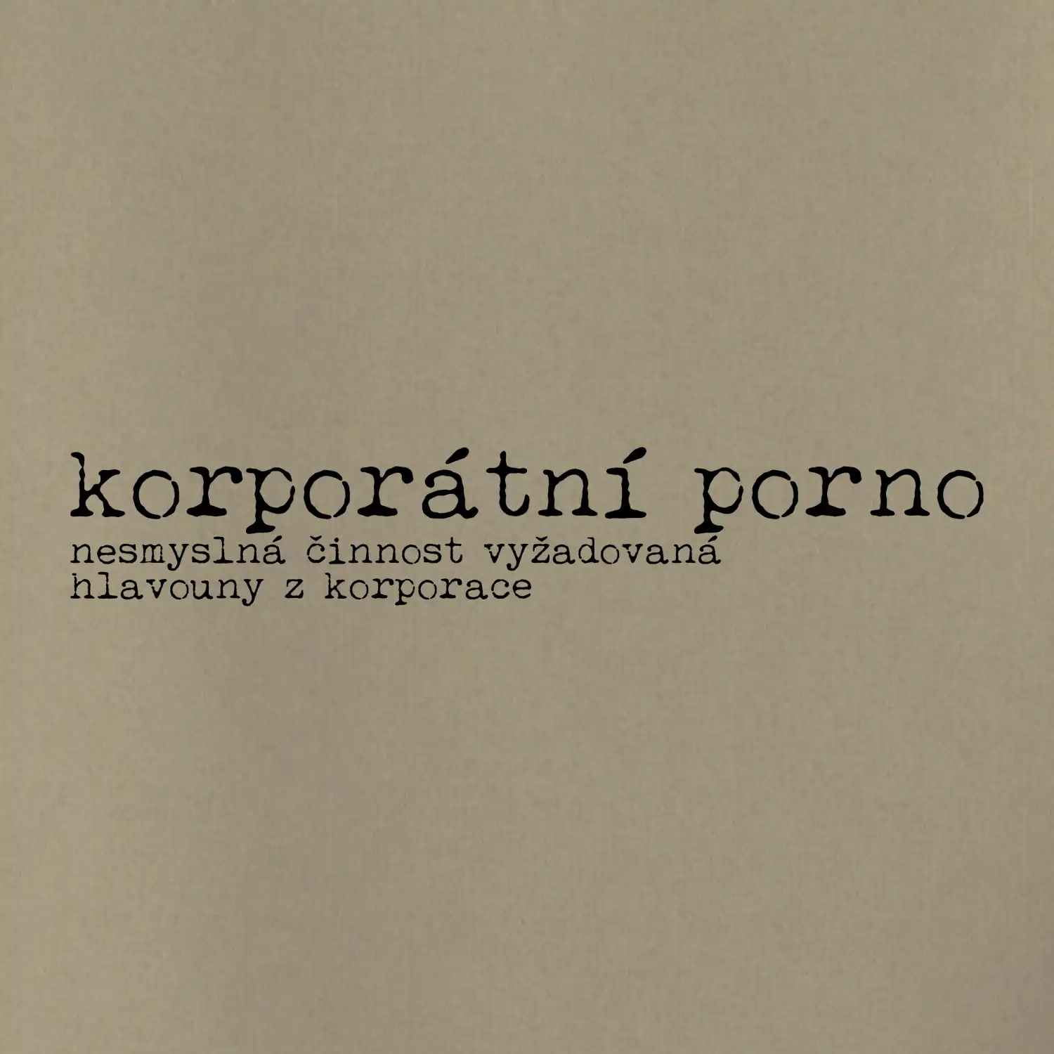 Čeština 2.0 - korporátní porno