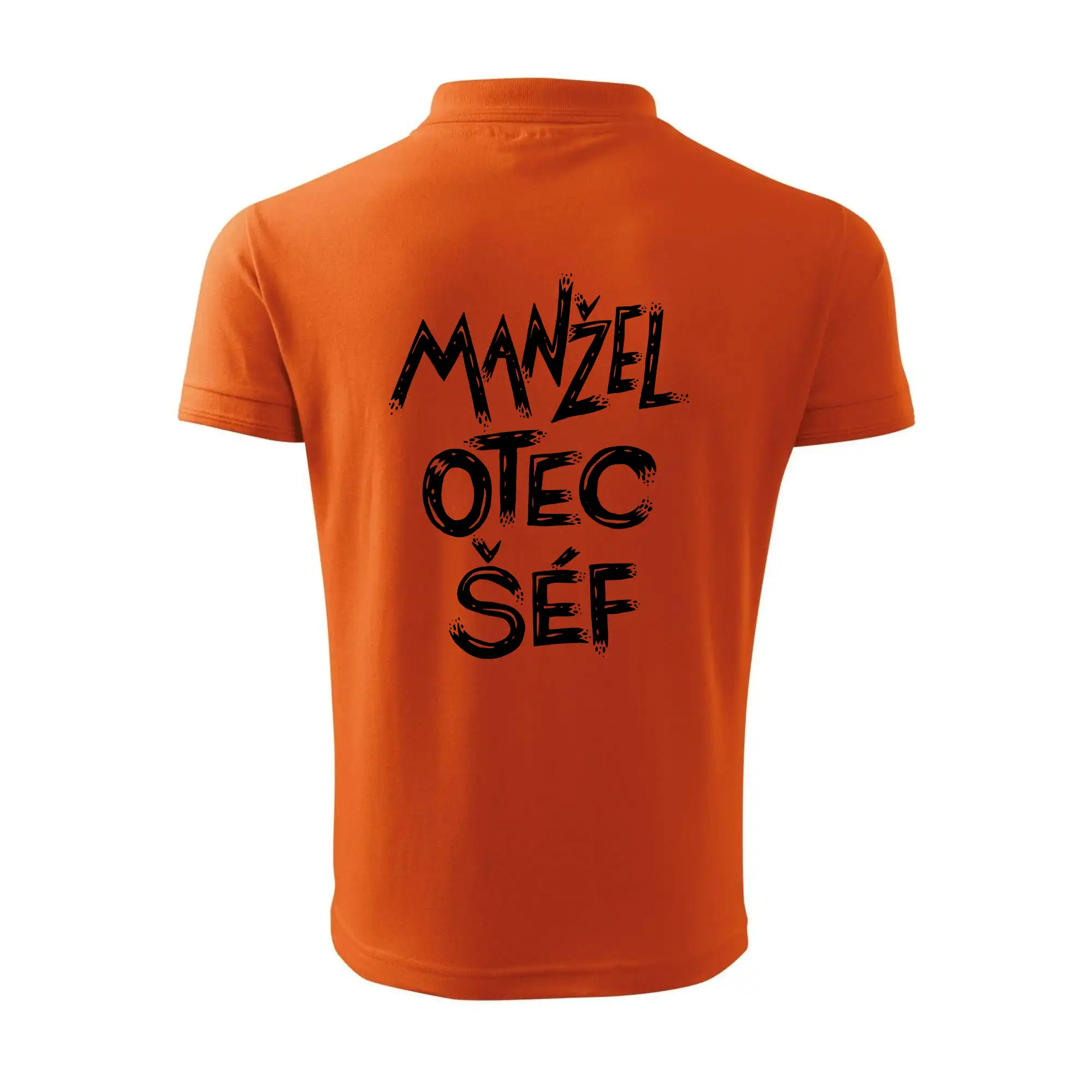 Manžel otec šéf - nápis štětkou (Pecka design)