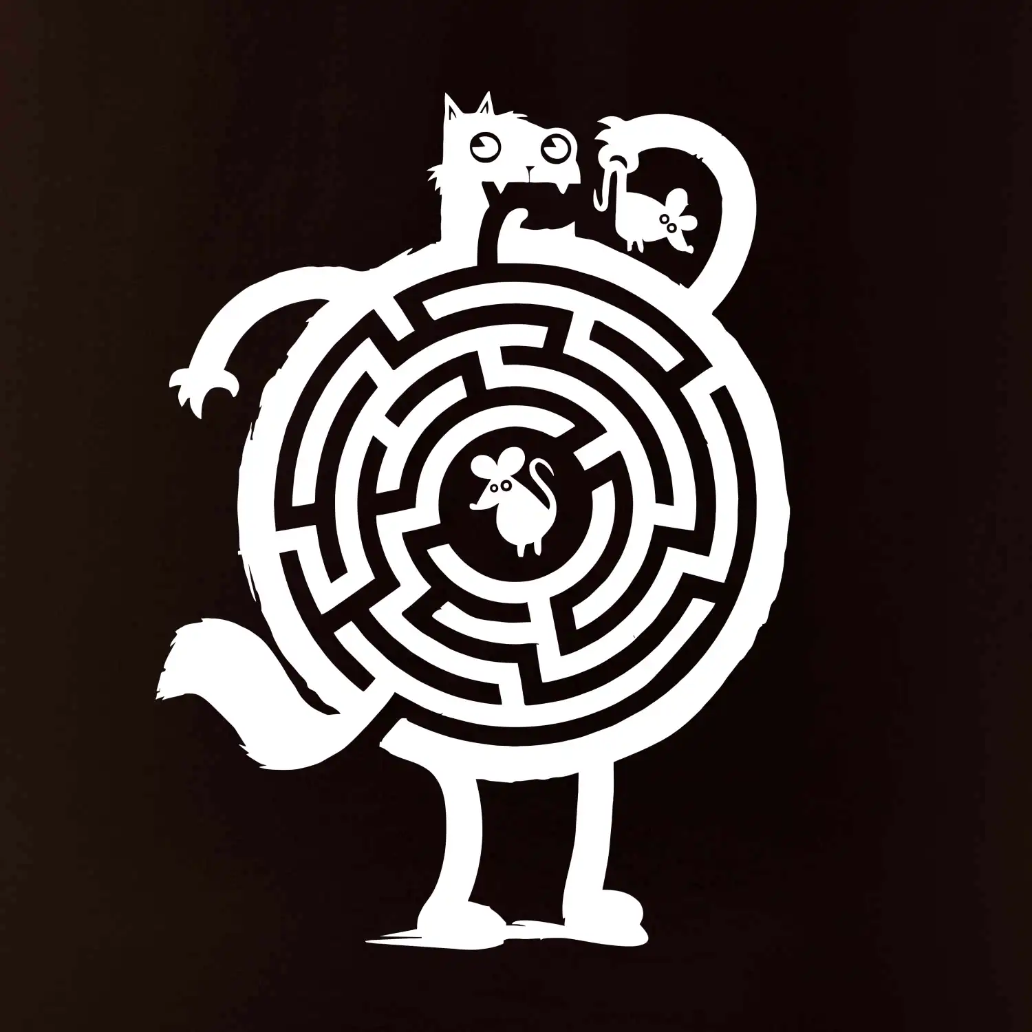 Kočka a myš bludiště