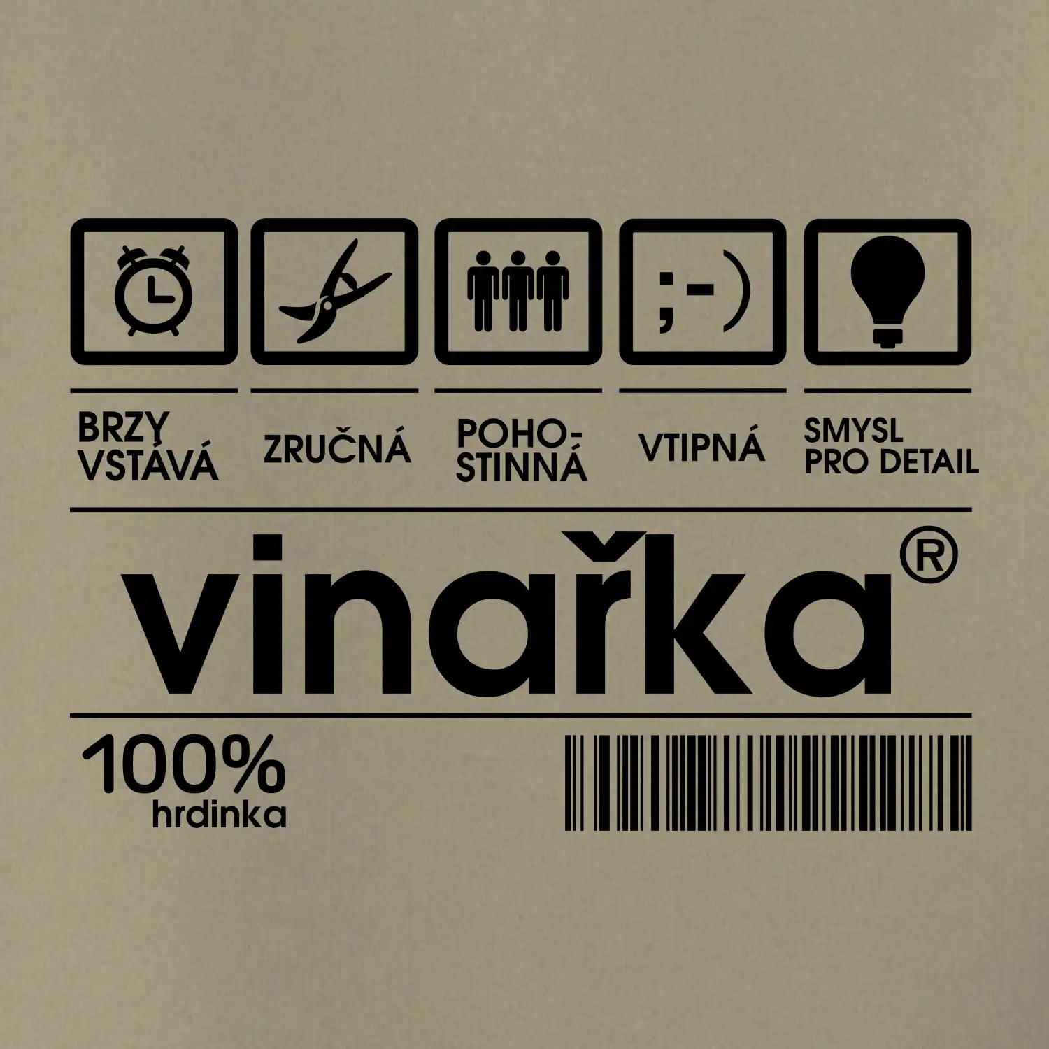 Čárový kód vinařka