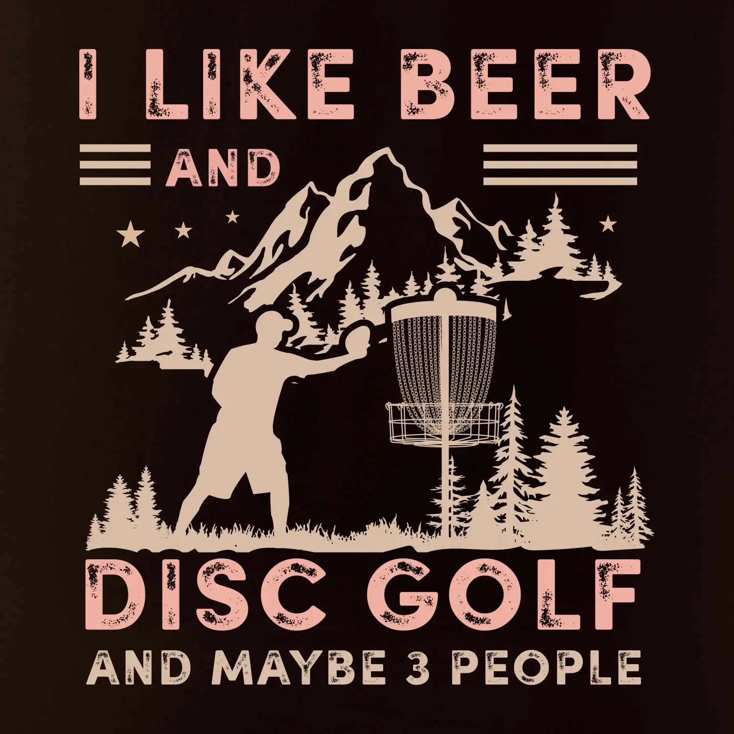 I like beer and disc golf
