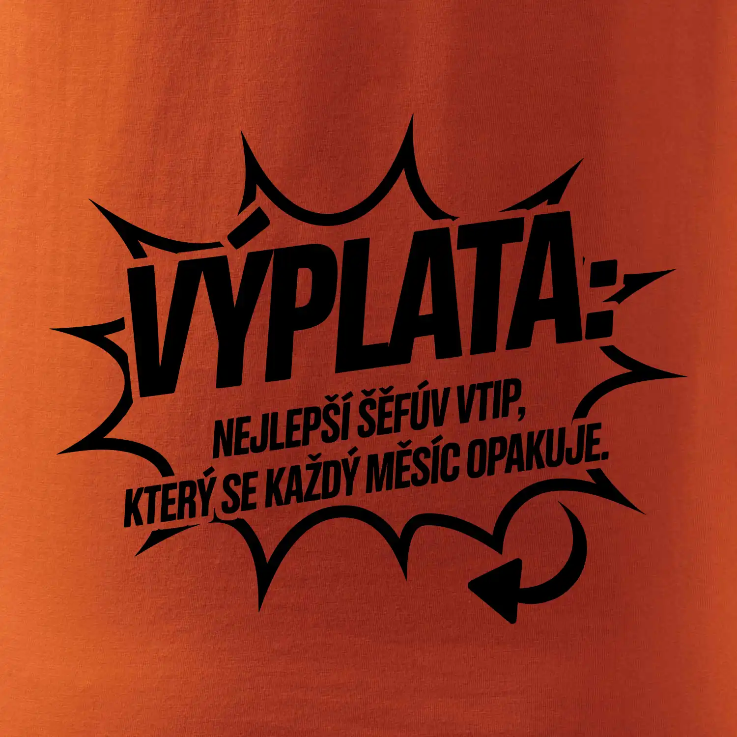 Výplata nejlepší šéfův vtip, který se každý měsíc opakuje