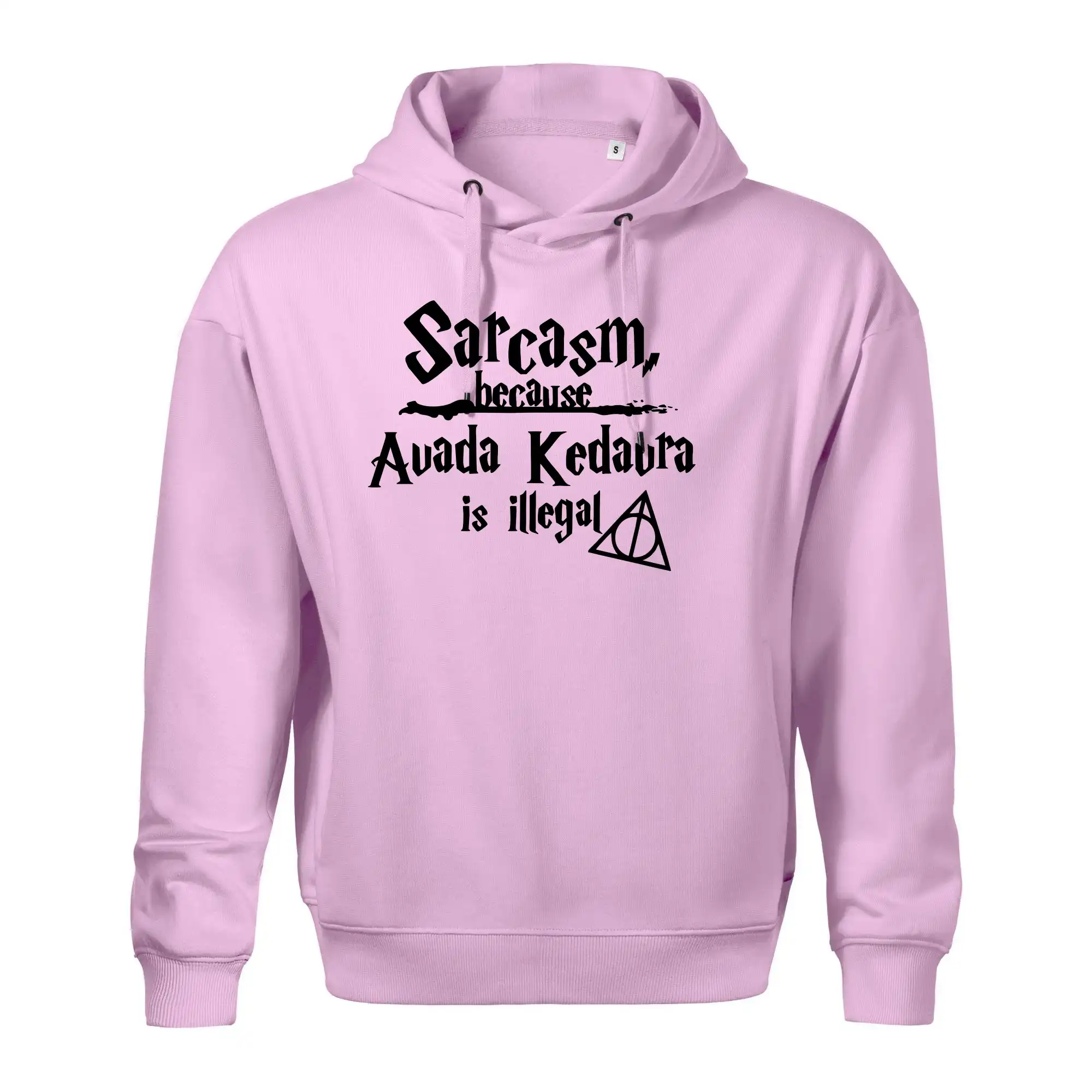 Harry - Sarcasm, because Avada Kedavra is illegal