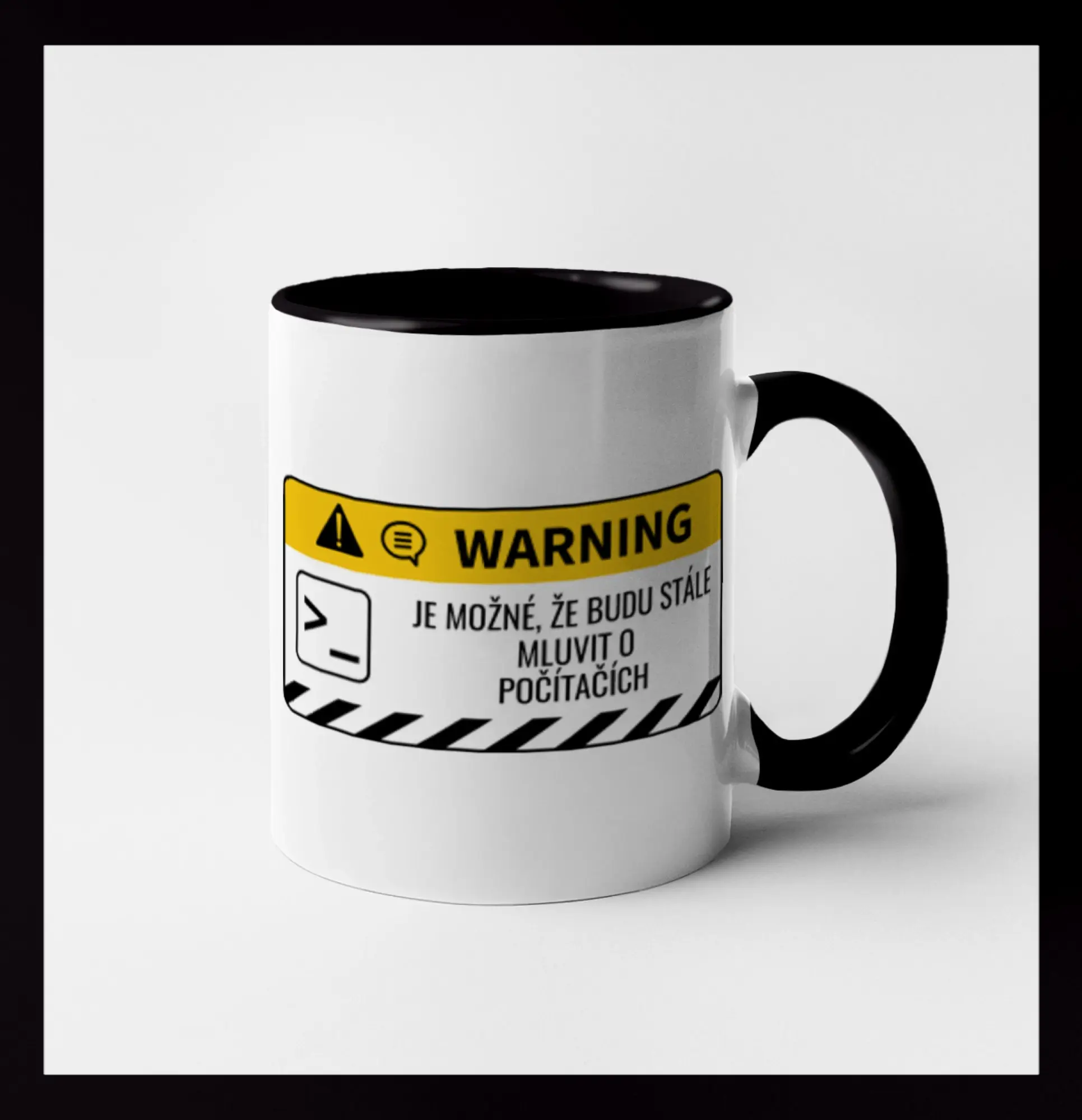 Warning mluvení - Počítač