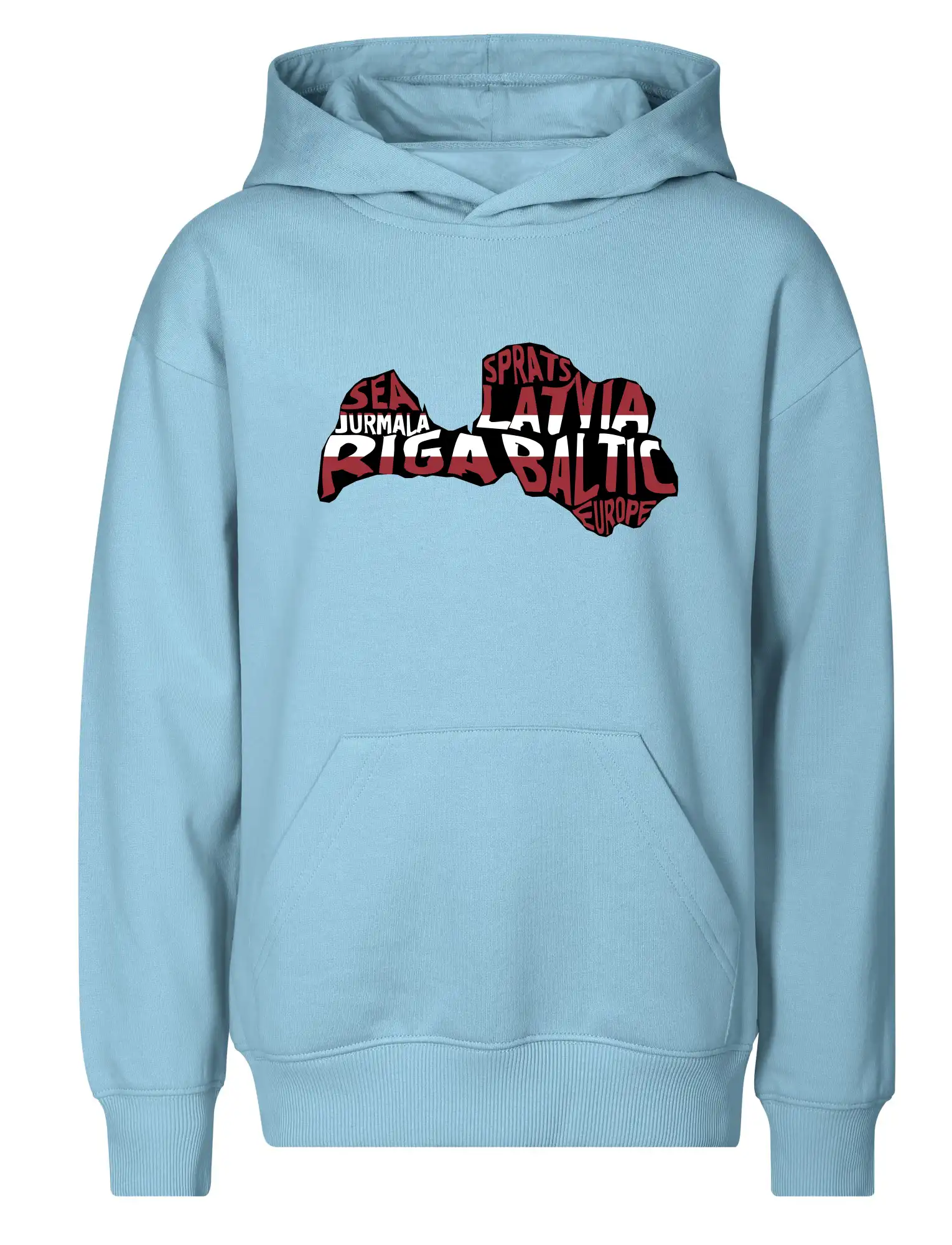 Mapy - názvy měst - Lotyšsko