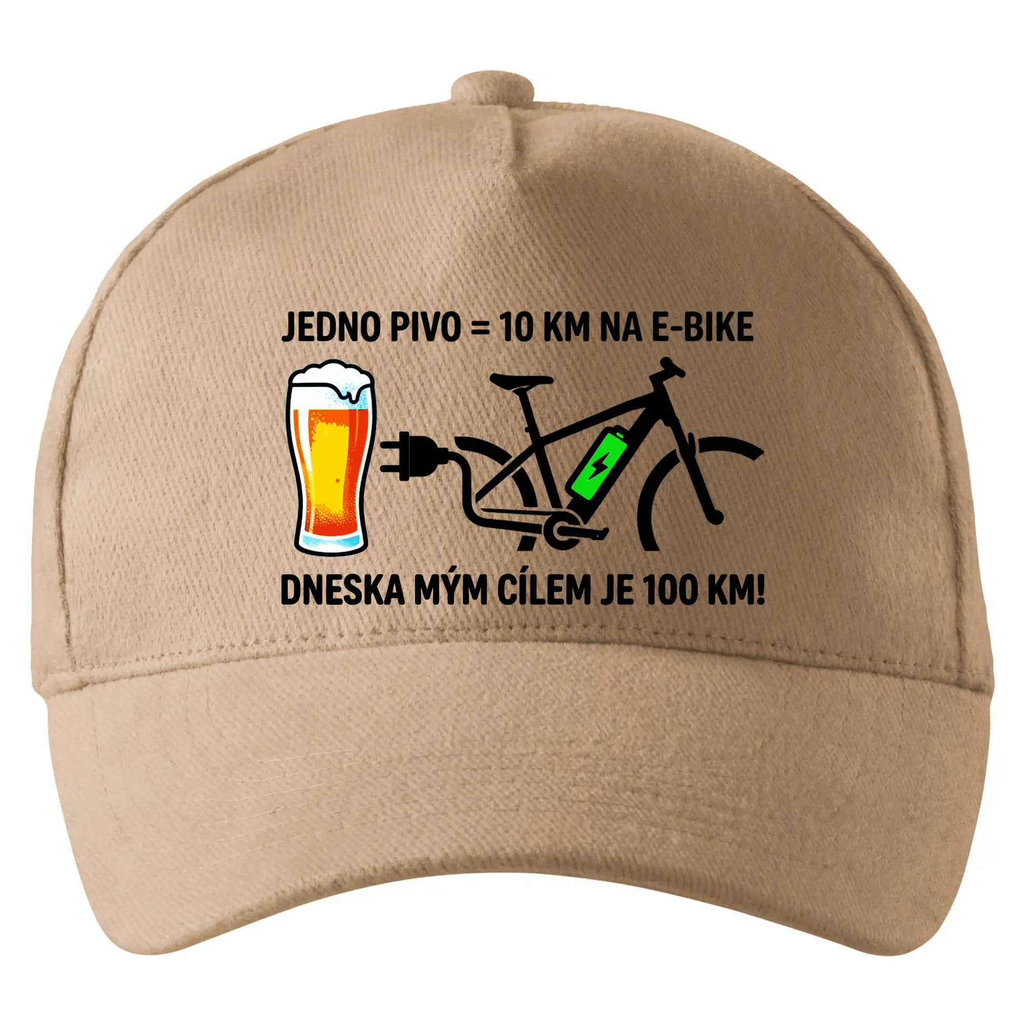Jedno pivo = 10 km na E-bike. Dneska mým cílem je 100 km!