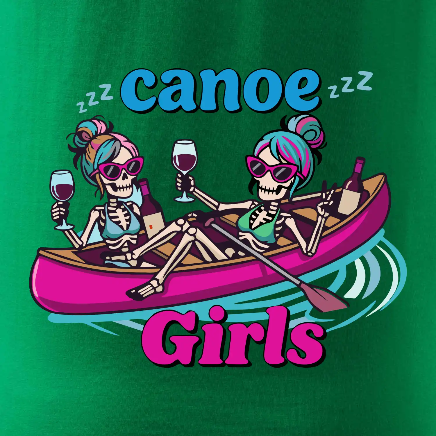 Canoe girls