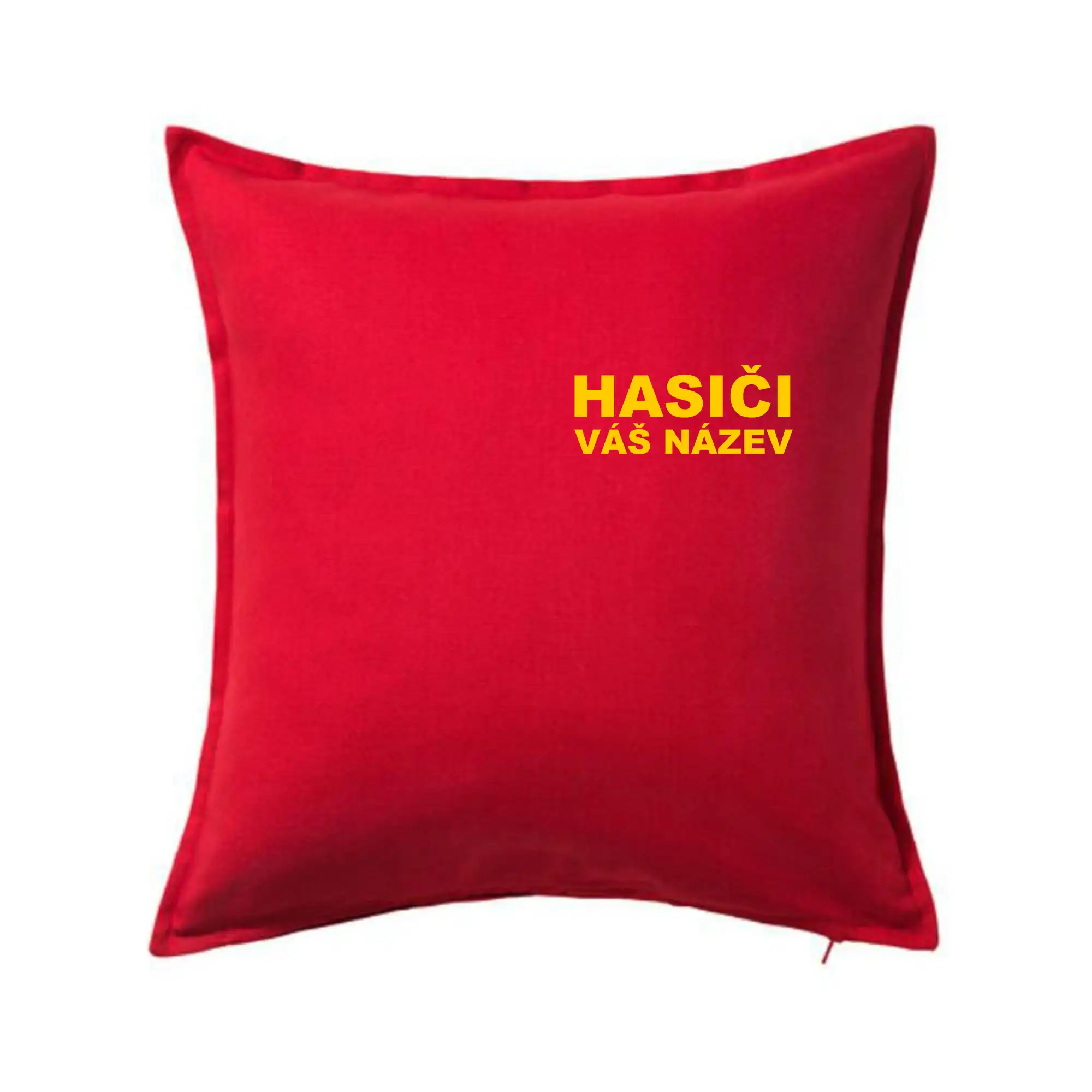 Hasiči - žlutý nápis - váš název sboru