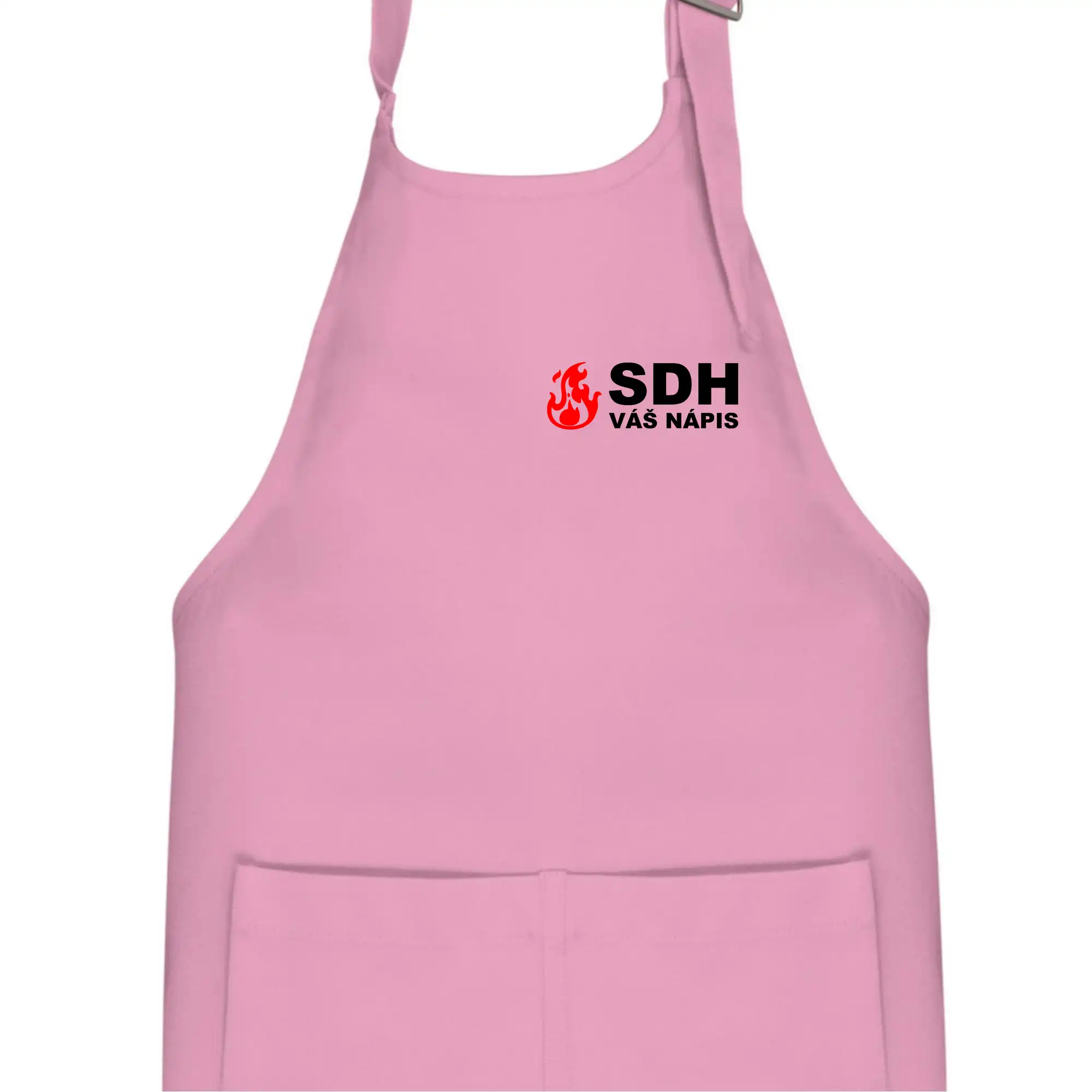 SDH nápis (oheň, název sboru - vlastní nápis)
