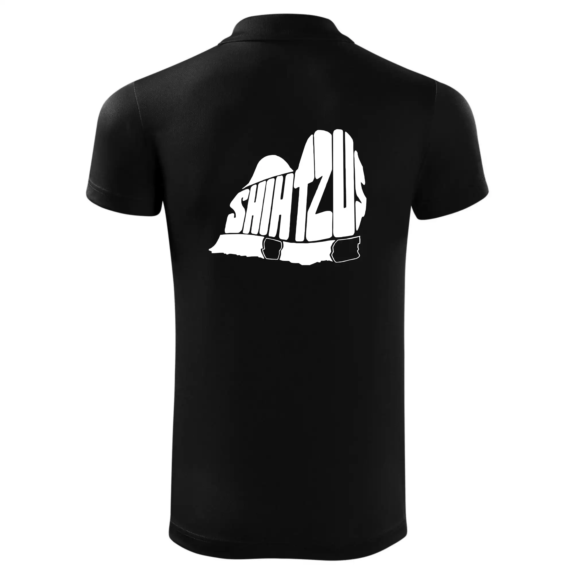 Shih-tzu - nápis v těle