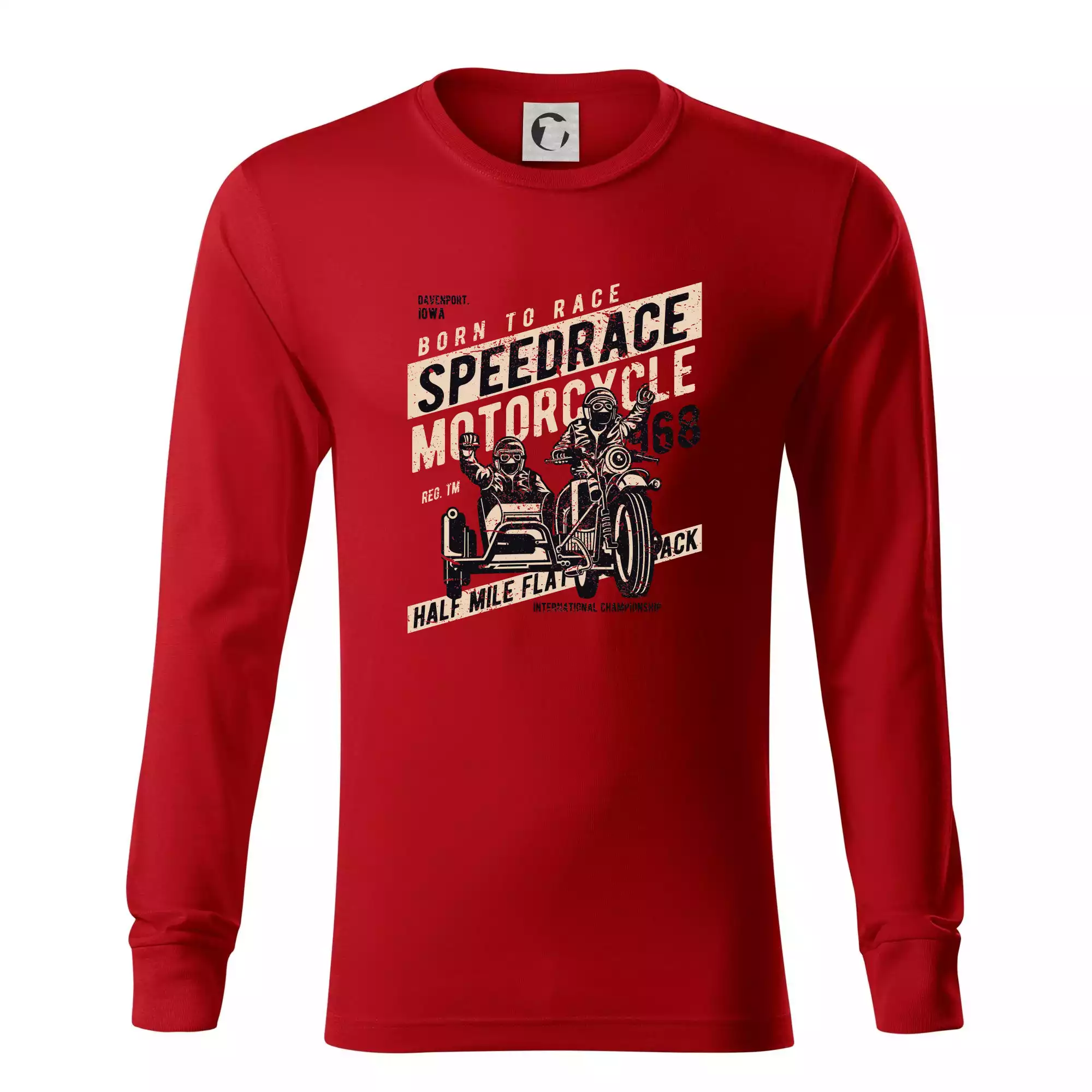 Speedrace motrcycle half mile