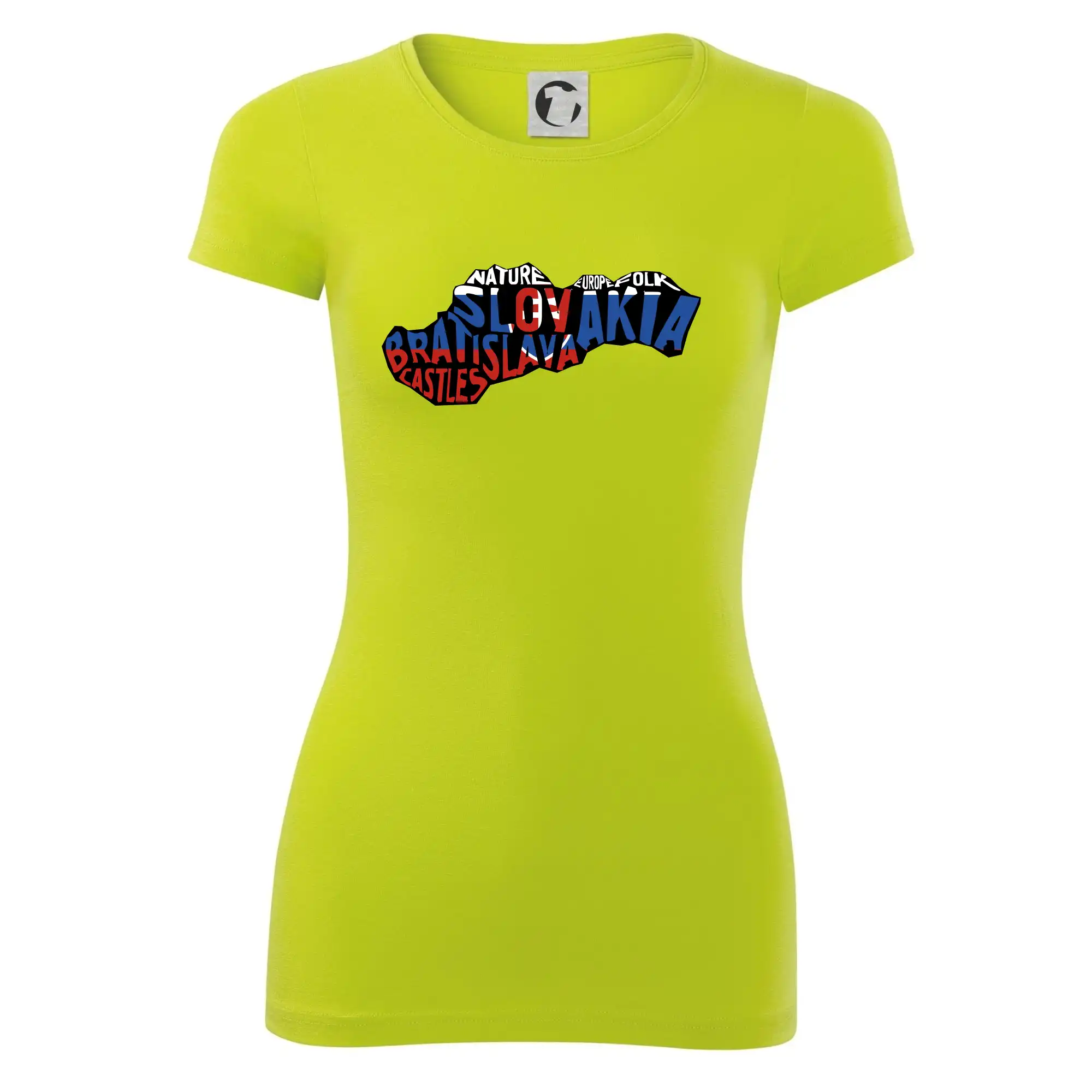 Mapy - názvy měst - Slovensko