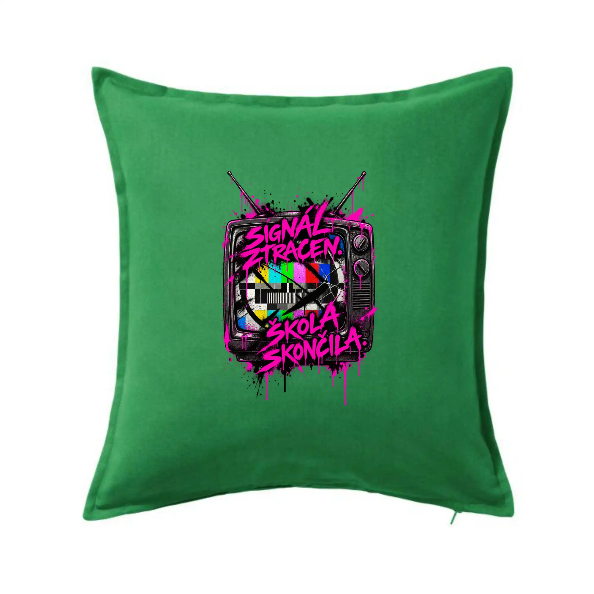 SIGNÁL ZTRACEN. ŠKOLA SKONČILA.