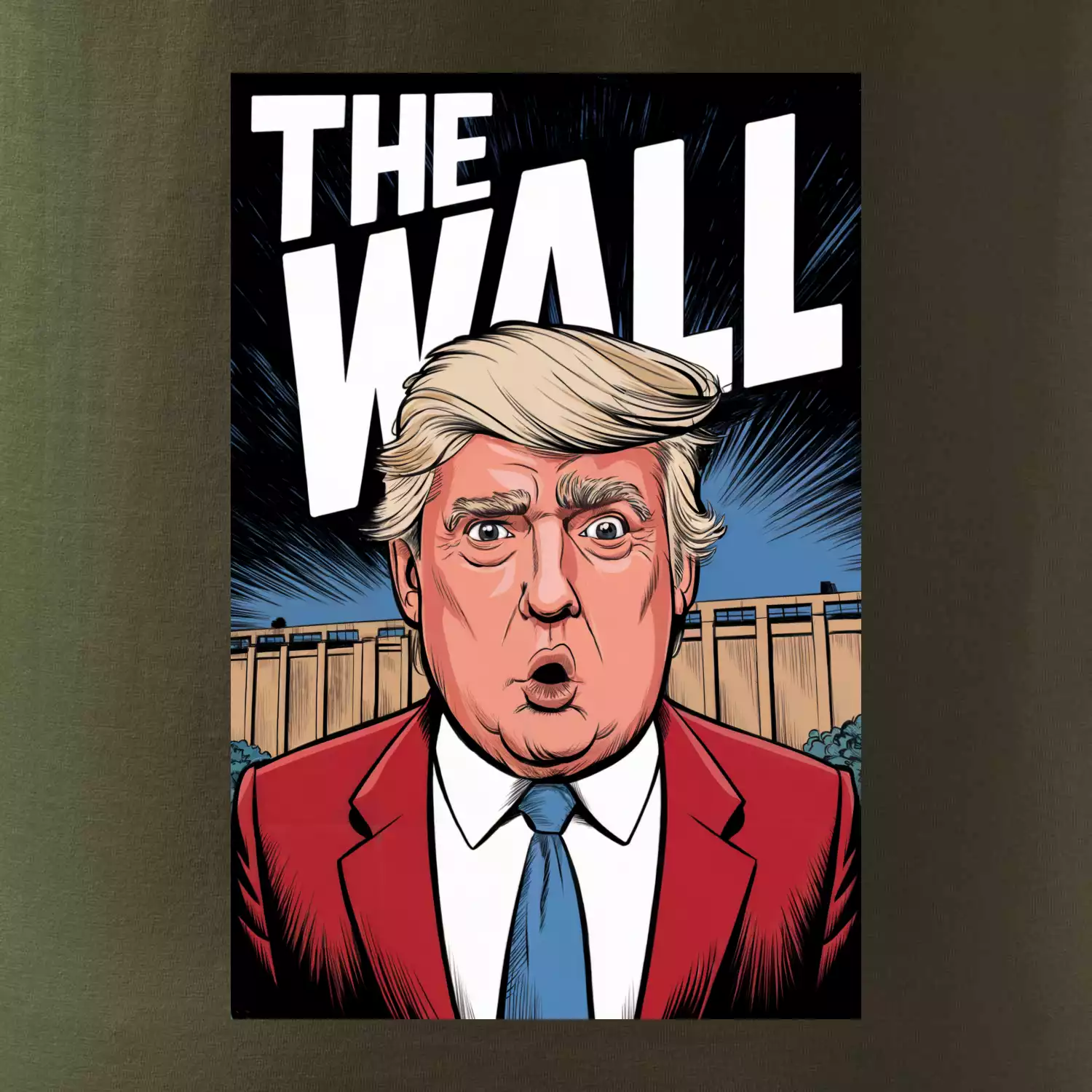 The wall Trump