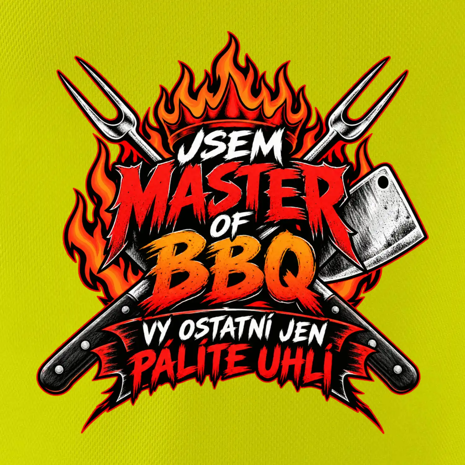 Master of bbq ostatní jen pálí uhlí