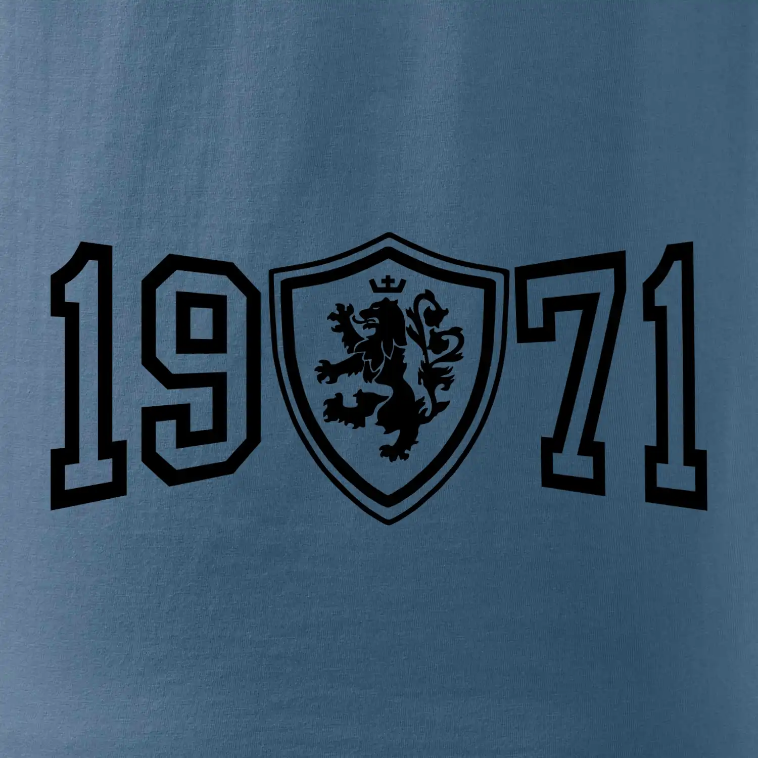 Narozeninový motiv - znak - 1971