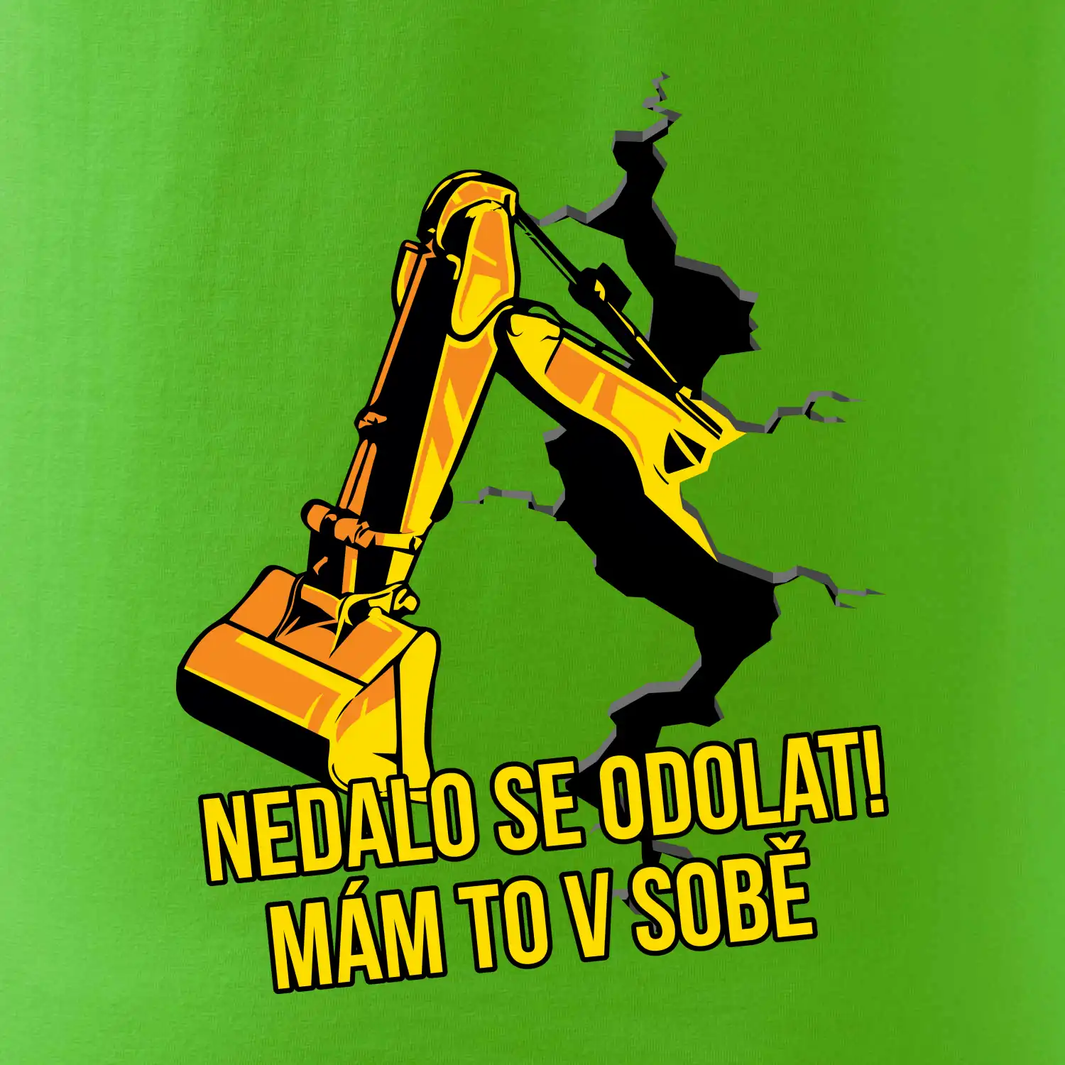 Nedalo se odolat, mám to v sobě bagr