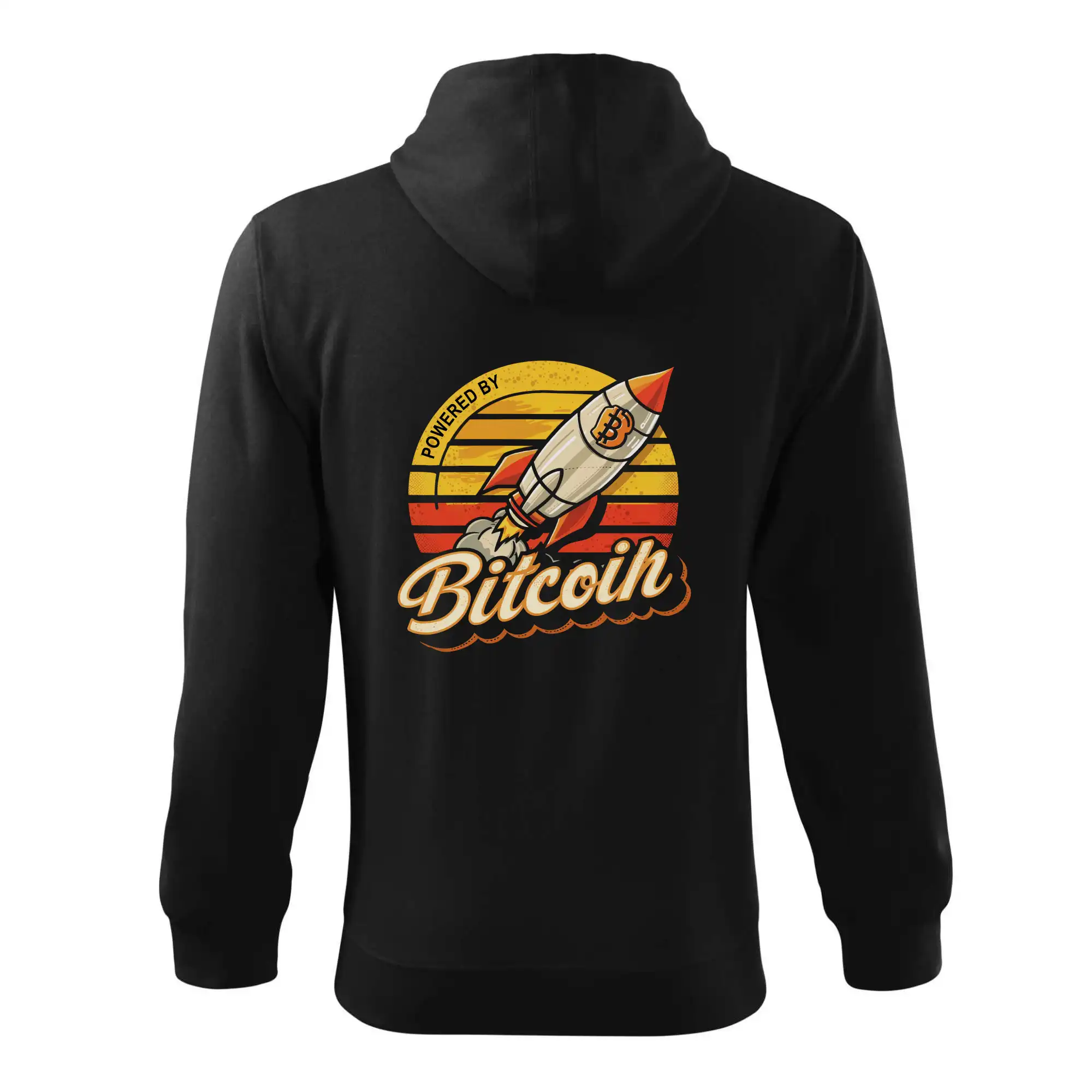 Powered by Bitcoin  bitcoin rocket