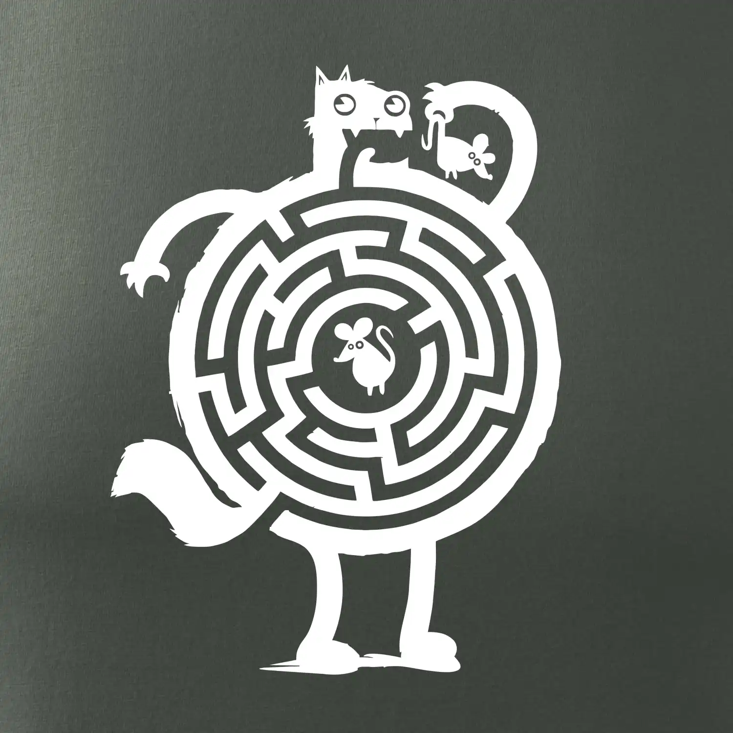 Kočka a myš bludiště