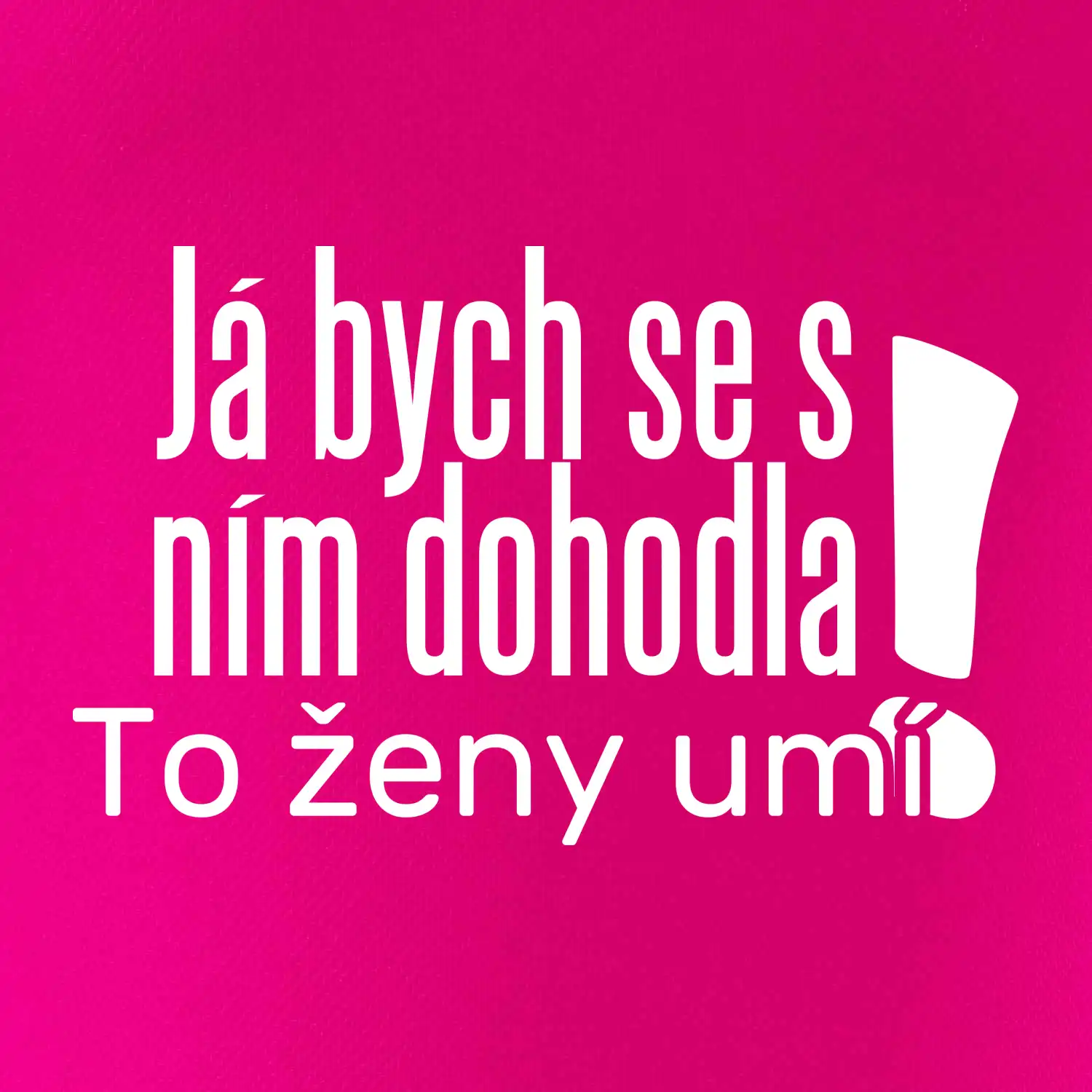 Já bych se s ním dohodla