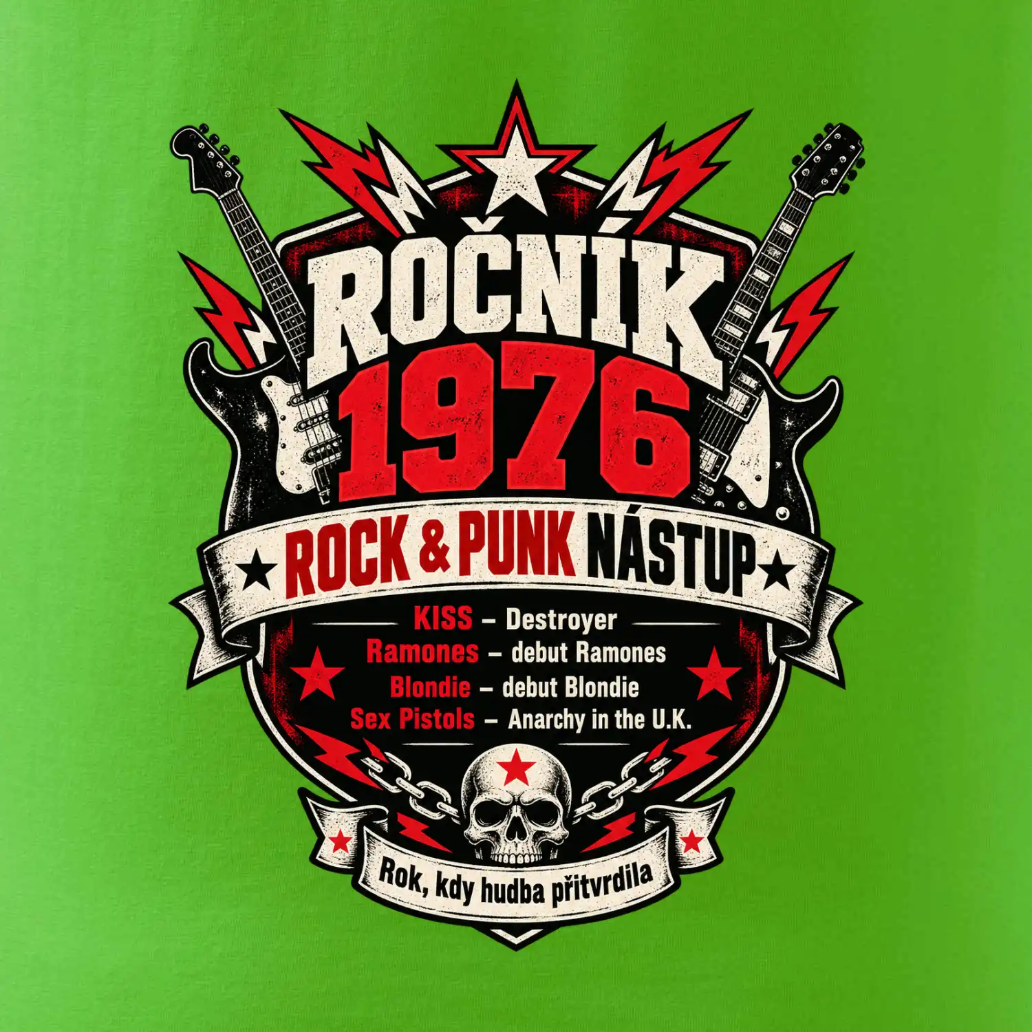 Ročník 1976 rock a punk