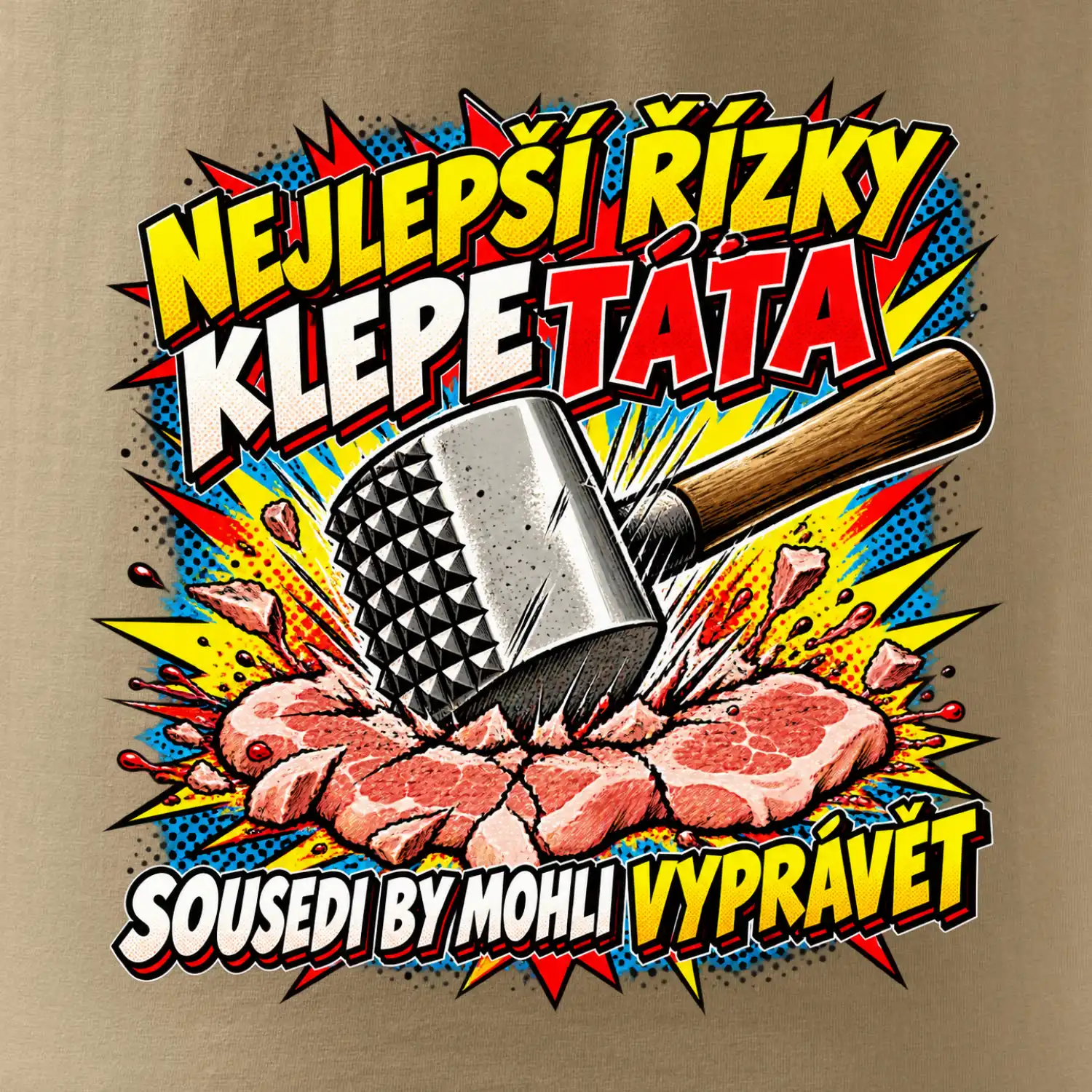 Nejlepší řízky klepe táta Sousedi by mohli vyprávět