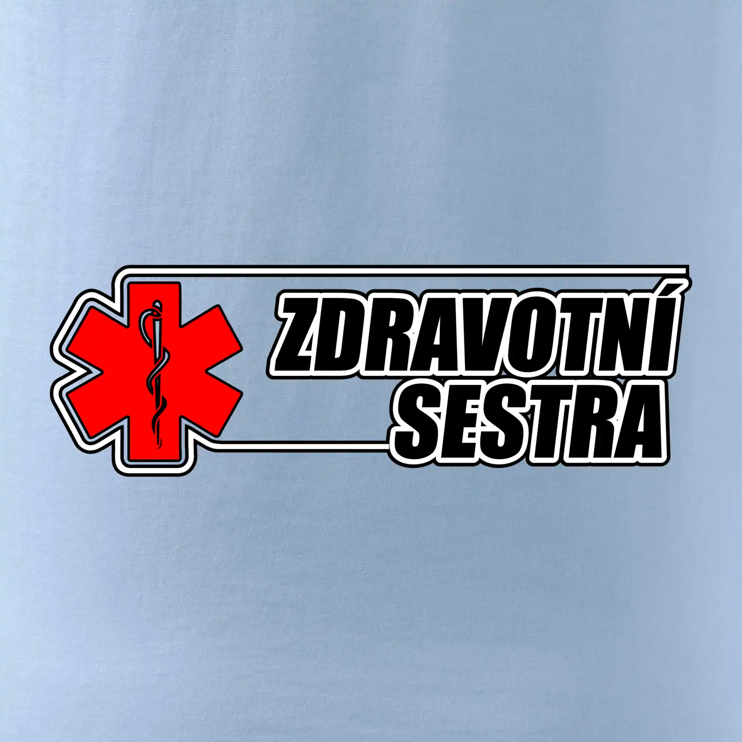 Zdravotní sestra - kříž